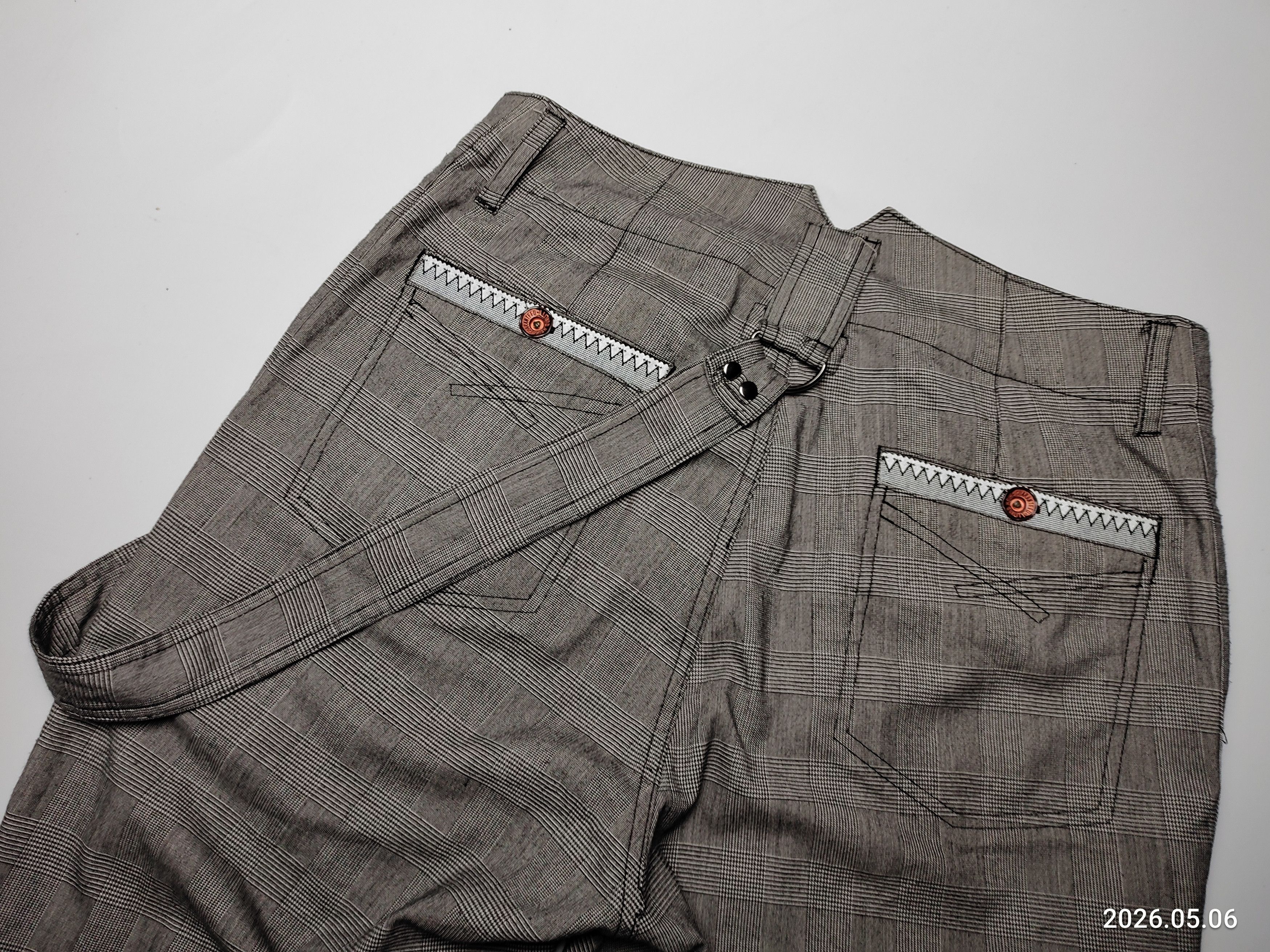 PPFM PPFM Anarchy Denim Eastern Rock Cargo Pants Size US 30 / EU 46 - 9 Thumbnail