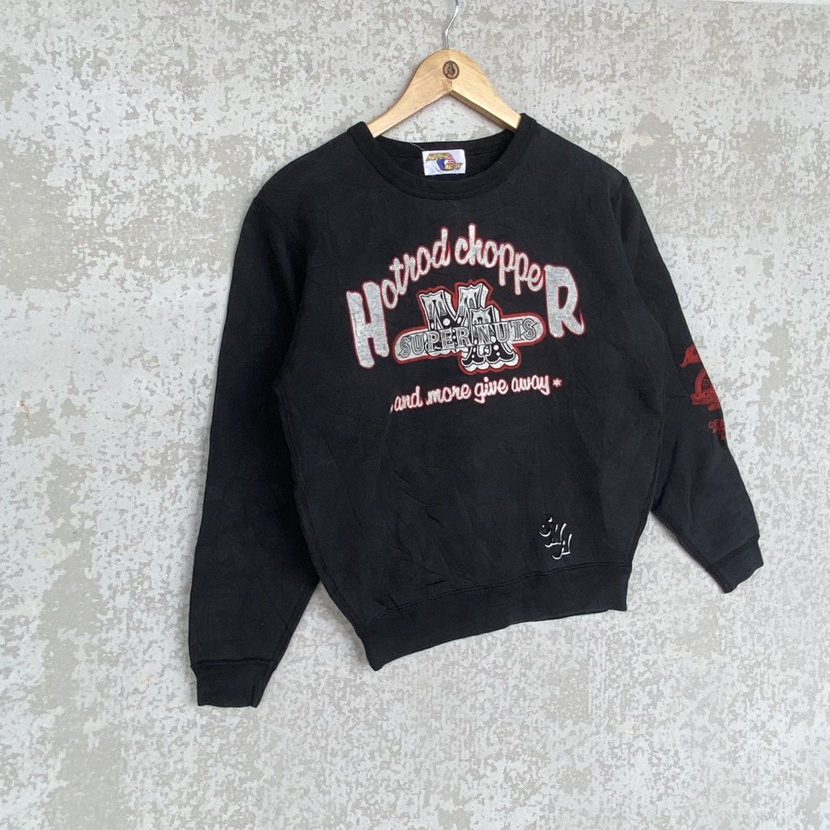 Other Vintage Superstar Nuts Big Printed Crewneck Sweatshirt Black Size US S / EU 44-46 / 1 - 3 Thumbnail