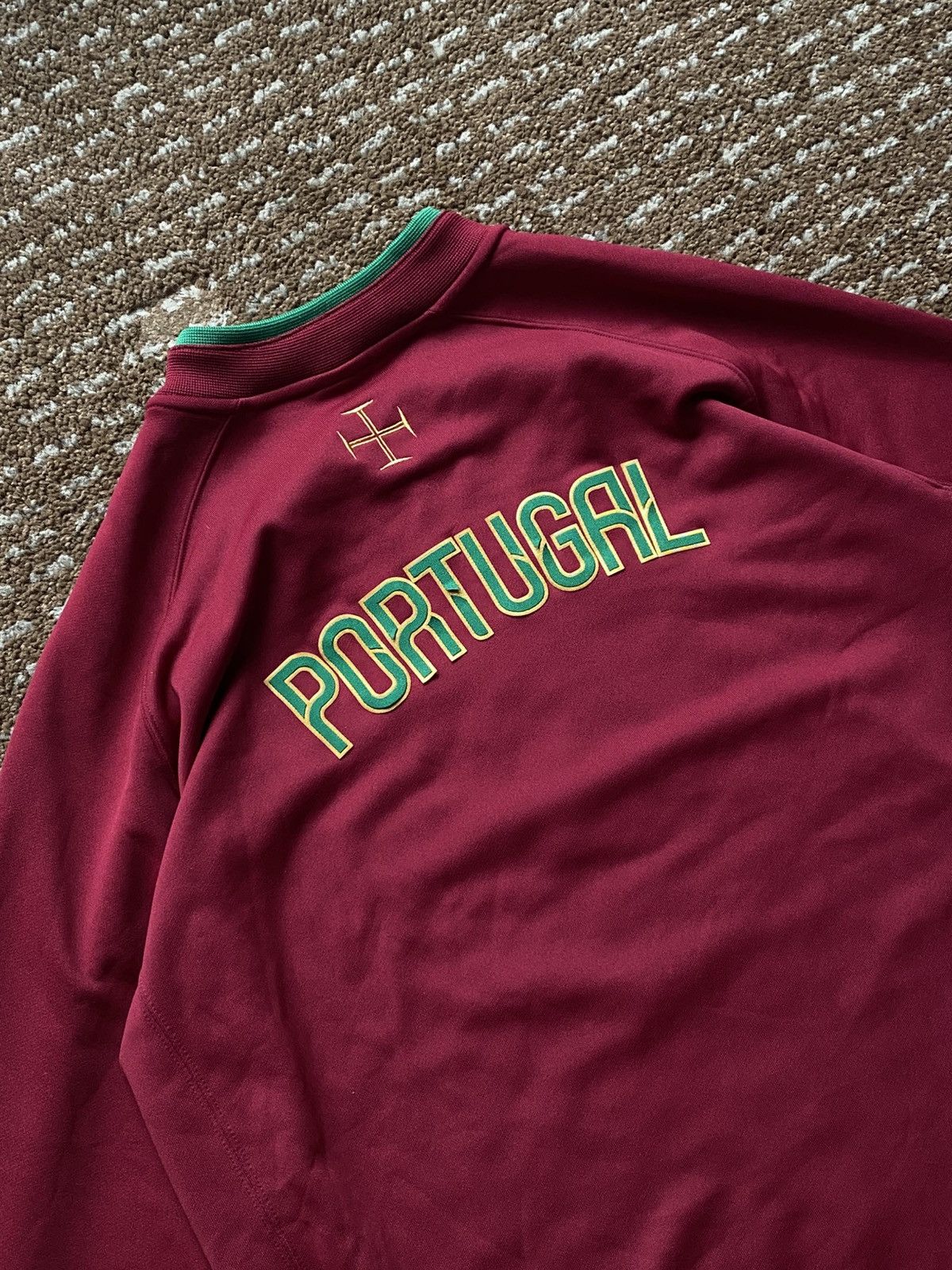 Nike Vintage Nike Portugal Track Jacket Ronaldo Size US XL / EU 56 / 4 - 4 Thumbnail