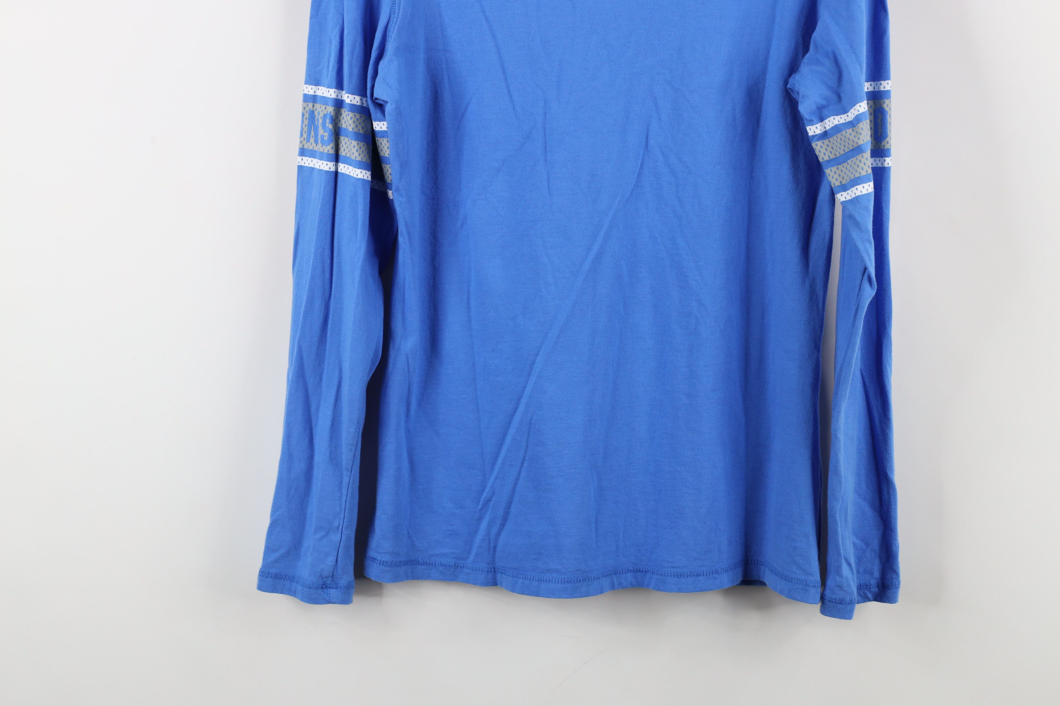 Vintage Vintage Y2K NFL Lions Football Long Sleeve T-Shirt Blue Size M / US 6-8 / IT 42-44 - 13 Thumbnail