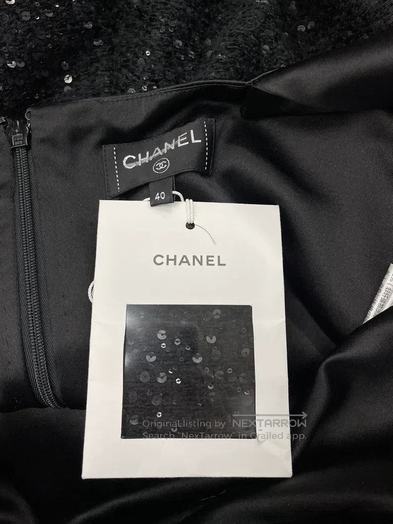 Chanel Chanel 18K stitched sequin jumpsuit Size 26" / US 2 / IT 38 - 5 Thumbnail