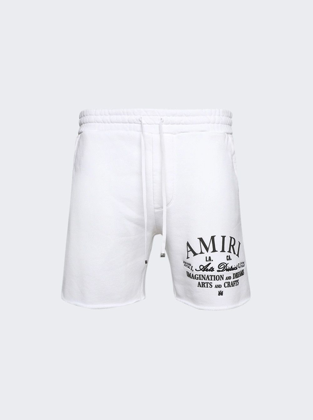 Amiri Amiri Arts District Sweat Shorts White Medium Size US 30 / EU 46 - 1 Thumbnail