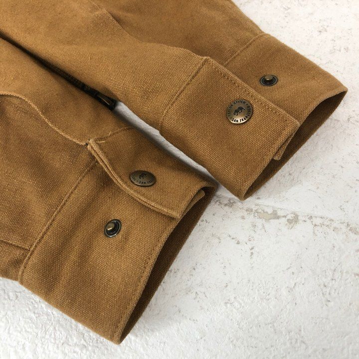 Taylor Stitch Mechanic Jacket in British Khaki Tuff Duck Size US XS / EU 42 / 0 - 5 Thumbnail