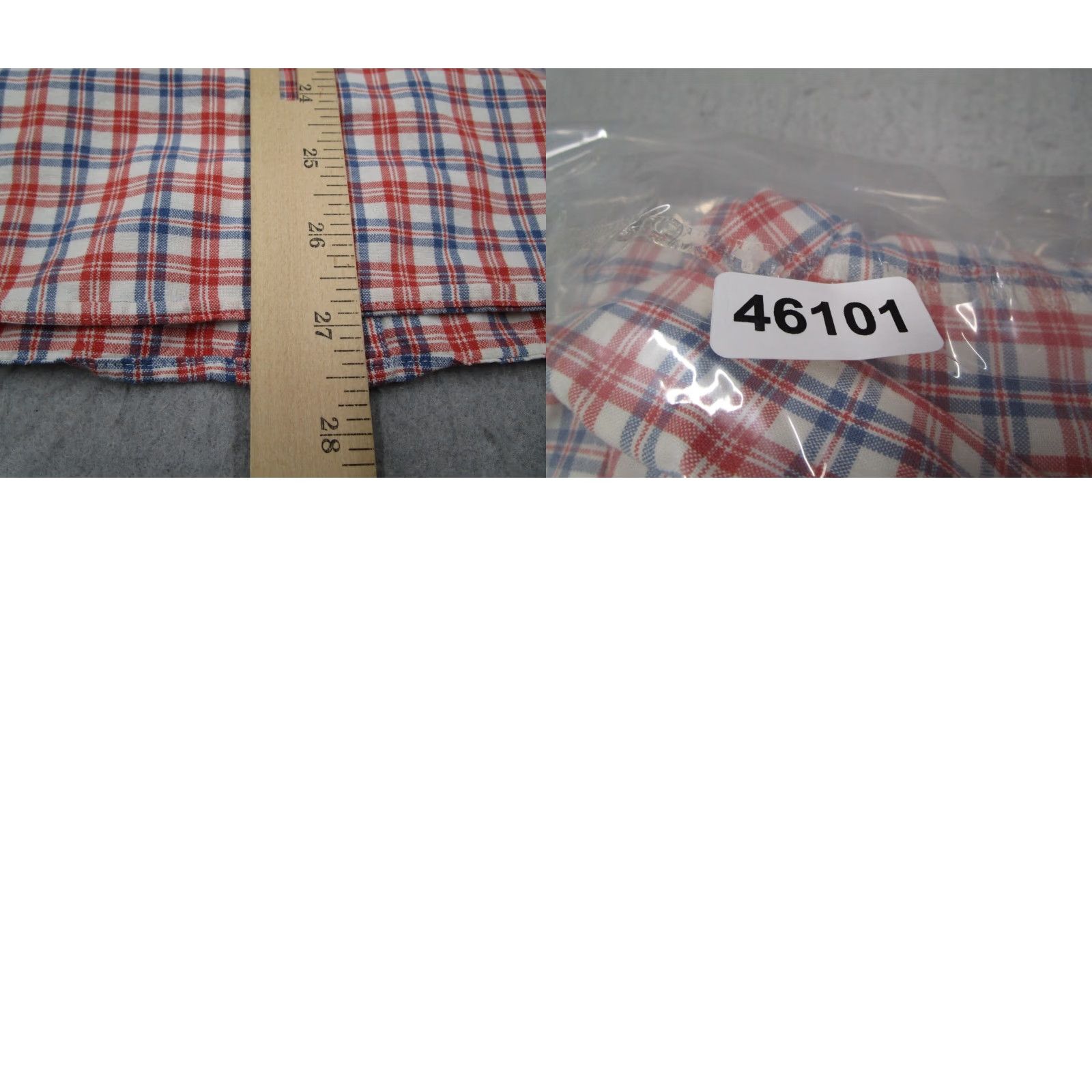 Vintage Lisboa Shirt Mens Large Red Check Button-Up Long Sleeve Twill Casual Workwear Button-Down Collared Cotton 100% Portugal Classic Men Size L Size US L / EU 52-54 / 3 - 8 Thumbnail