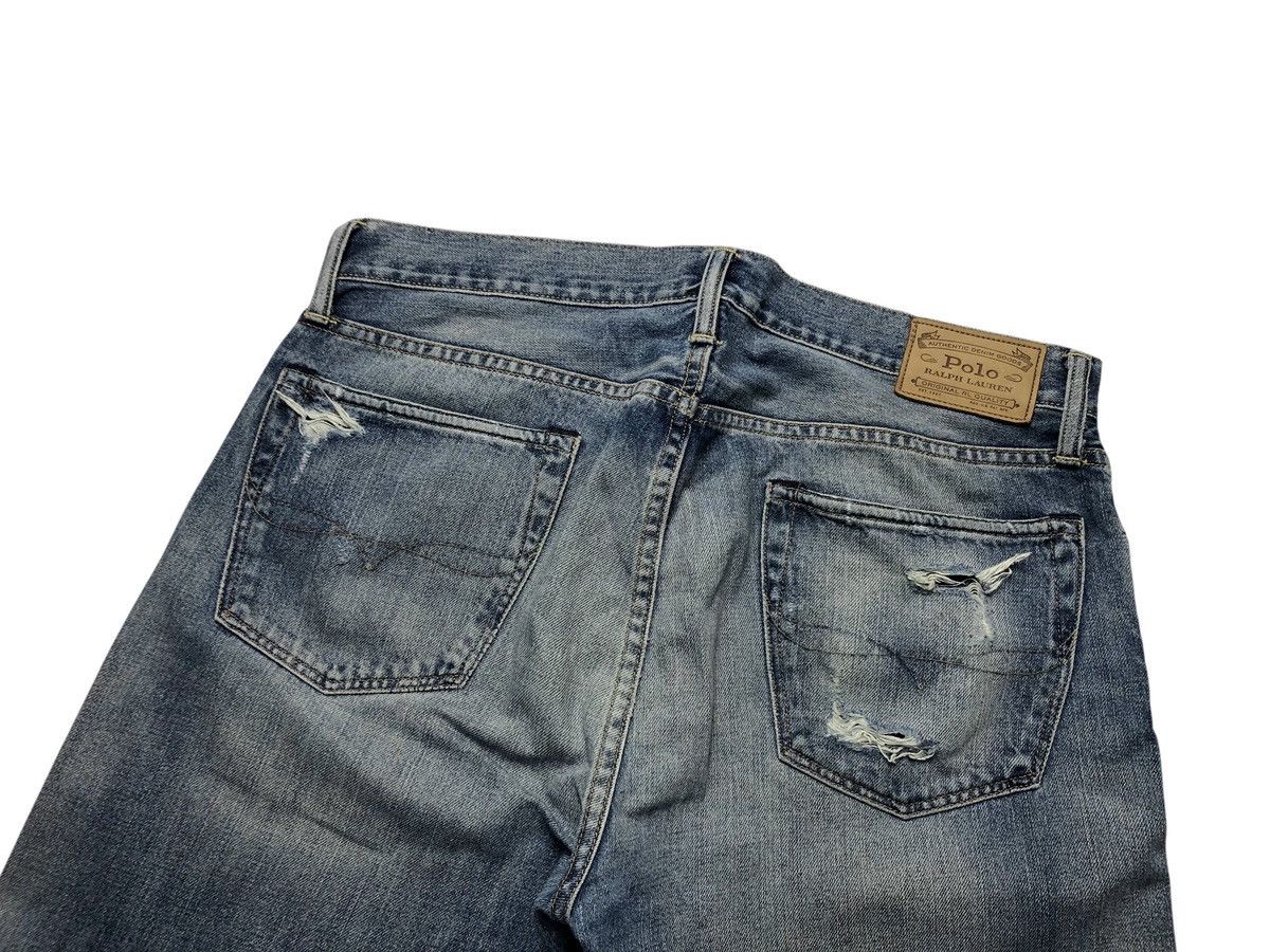 Polo Ralph Lauren Polo Ralph Lauren distressed patchwork jeans Size US 33 - 6 Thumbnail