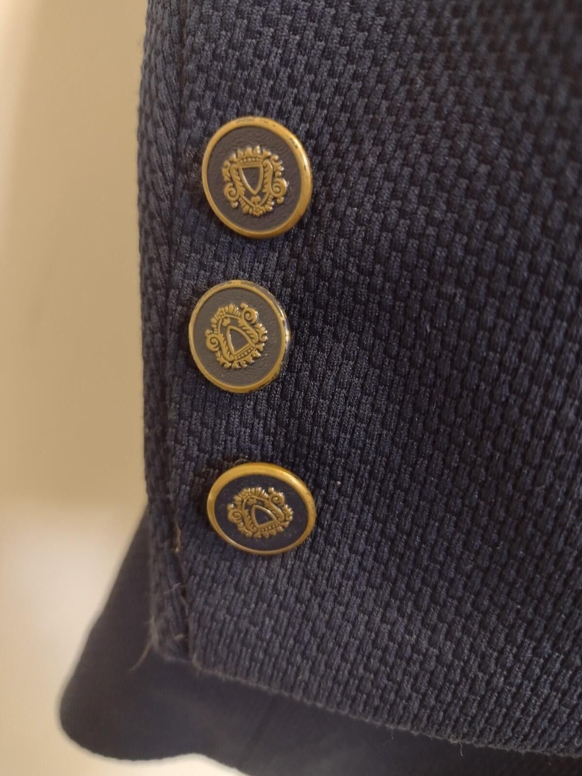 McGregor VTG 60s McGregor Navy Poly Blazer 2 Button Gold Crest 44R Size US M / EU 48-50 / 2 - 5 Thumbnail