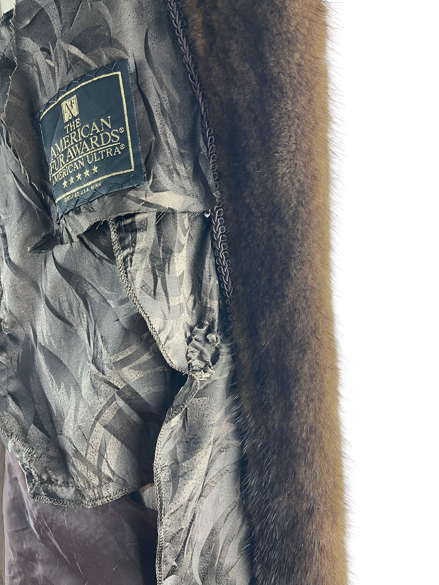 Japanese Brand American Fur Awards, American Ultra Faux Fur Coat Jacket Size M / US 6-8 / IT 42-44 - 11 Thumbnail