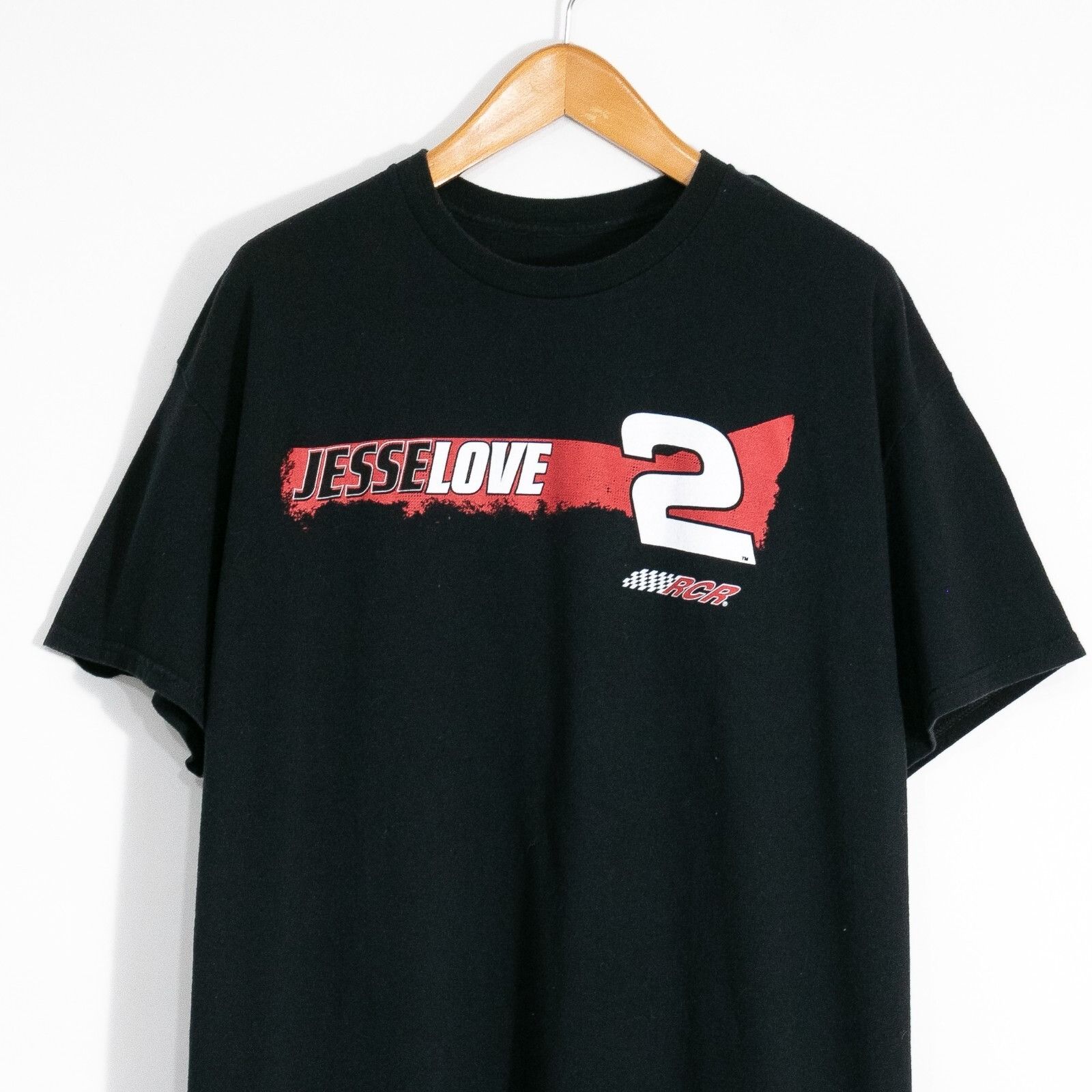 NASCAR Jesse Love RCR Racing Nascar T Shirt XL - Faded Motorsport Size US XL / EU 56 / 4 - 2 Thumbnail
