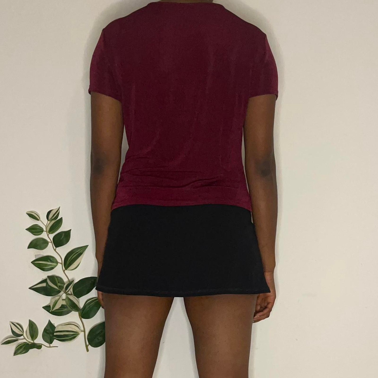 Other Maroon y2k top Size S / US 4 / IT 40 - 4 Thumbnail