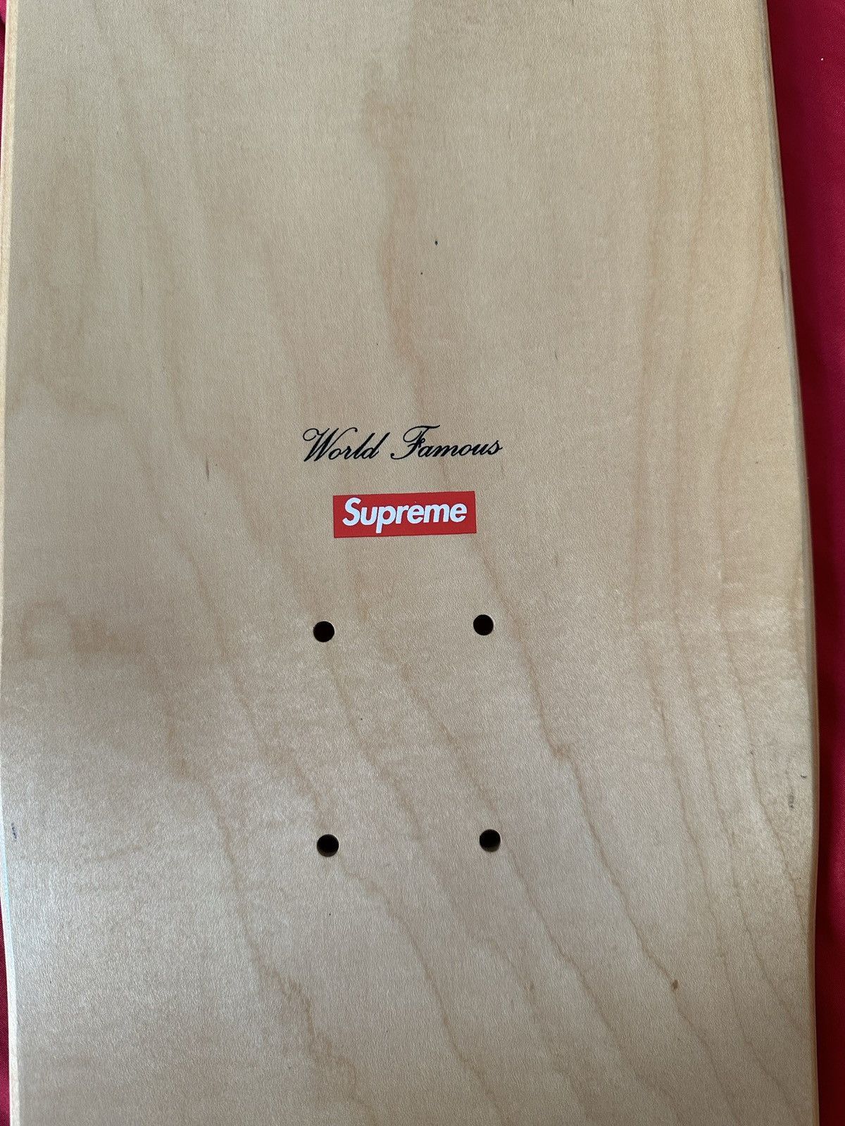 Supreme Supreme Arabic Logo 2012 Deck Size ONE SIZE - 4 Thumbnail