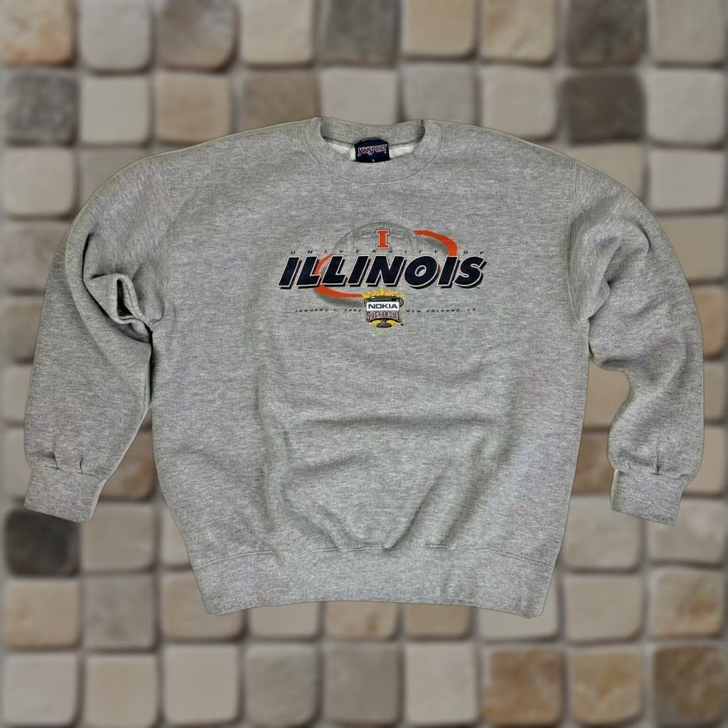 Jansport VINTAGE JanSport University Sweatshirt Crewneck Gray L Men Nike? Size US L / EU 52-54 / 3 - 1 Thumbnail