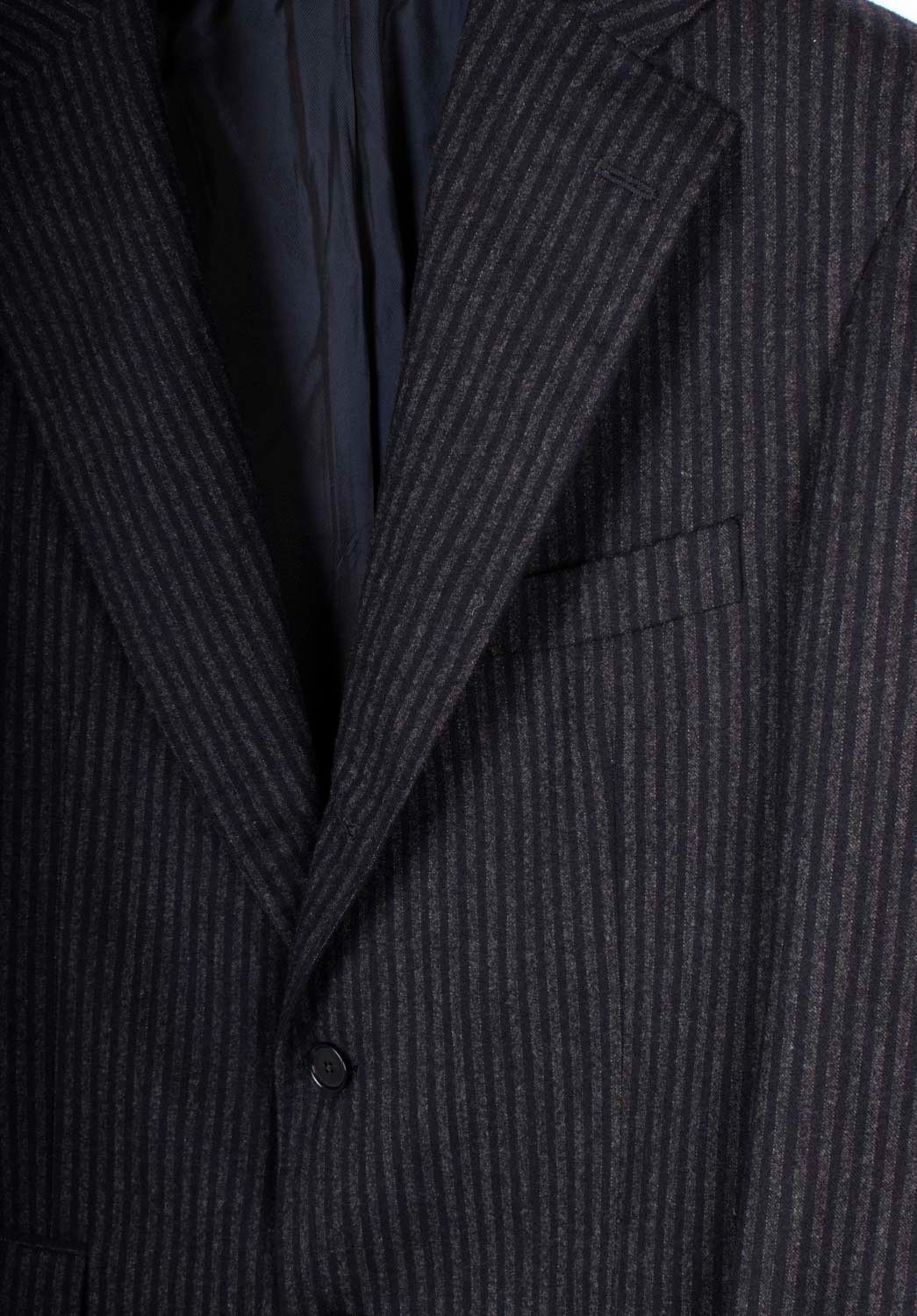 Boglioli Boglioli Men Suit Striped Two Pieces Blazer Pants Size 52/L Size 52R - 5 Thumbnail