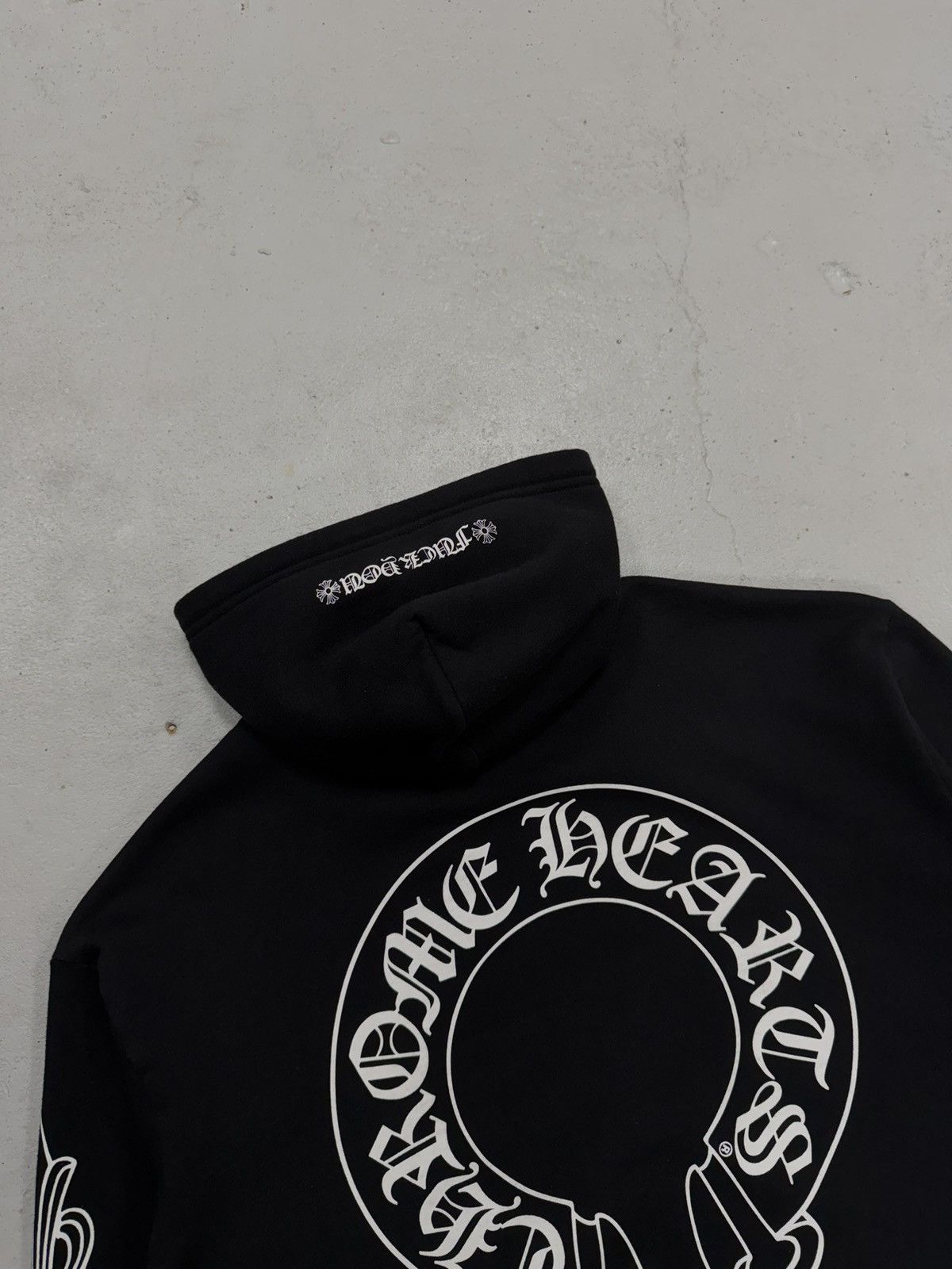 Chrome Hearts Chrome Hearts Fuck You Floral Horseshoe Zip Hoodie Black M Size US M / EU 48-50 / 2 - 4 Thumbnail