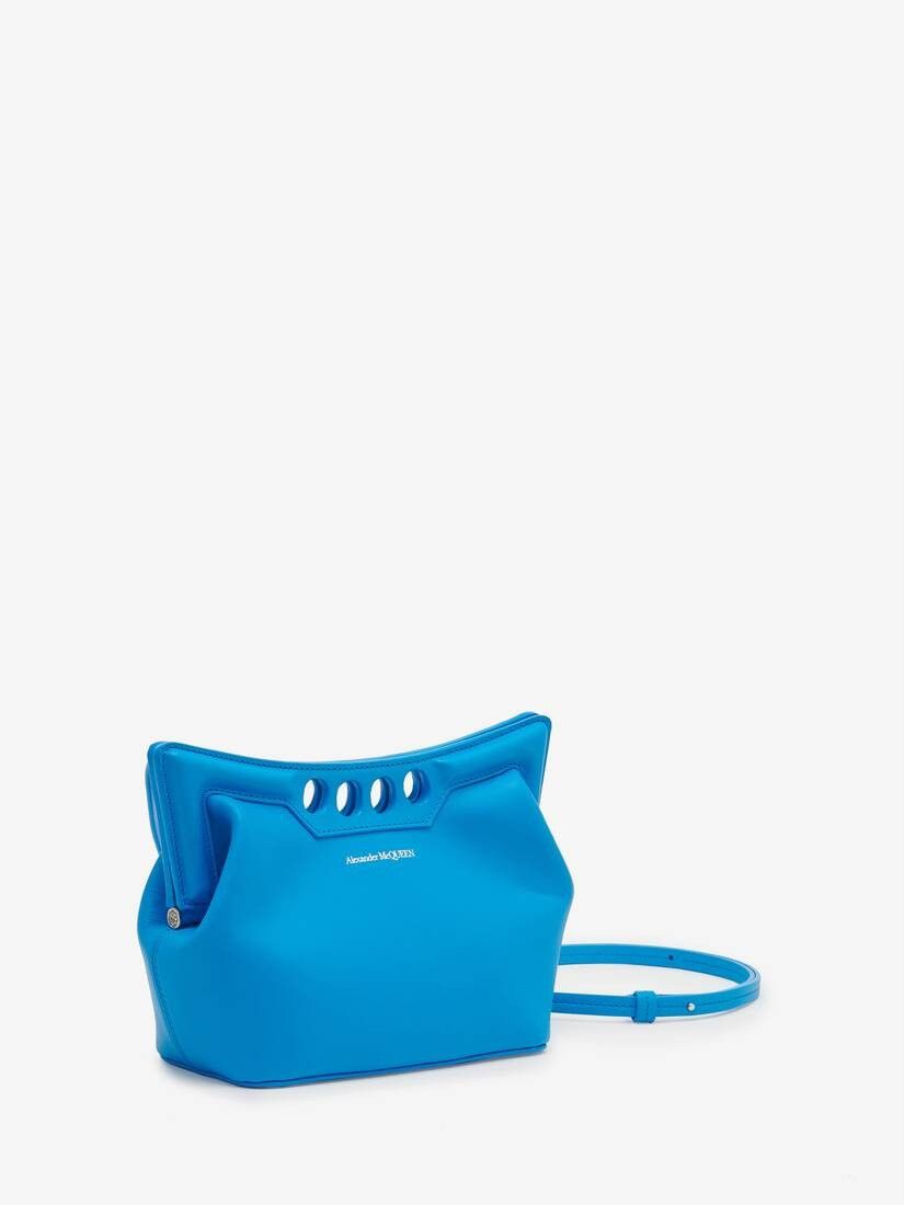 Alexander McQueen o1w1db10925 Size: OS/The Peak Bag Mini in Lapis Blue Size ONE SIZE - 3 Thumbnail