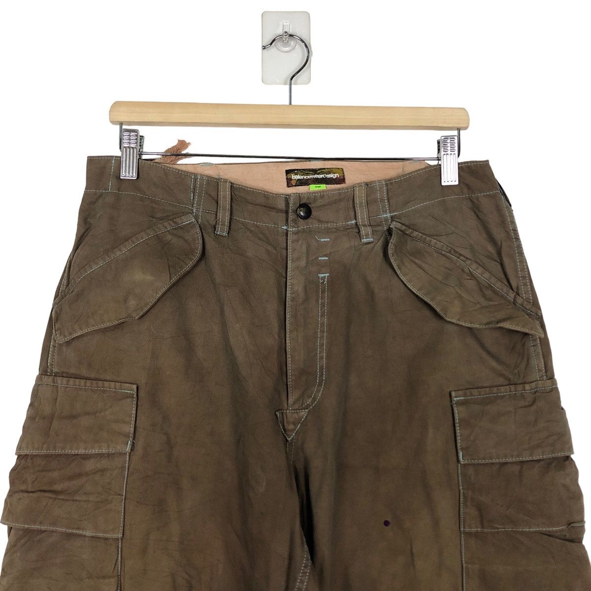 Hysteric Glamour 🔥Bush Cargo Pants Balanceweardesign Multi Pocket Cargo Size US 30 / EU 46 - 3 Thumbnail
