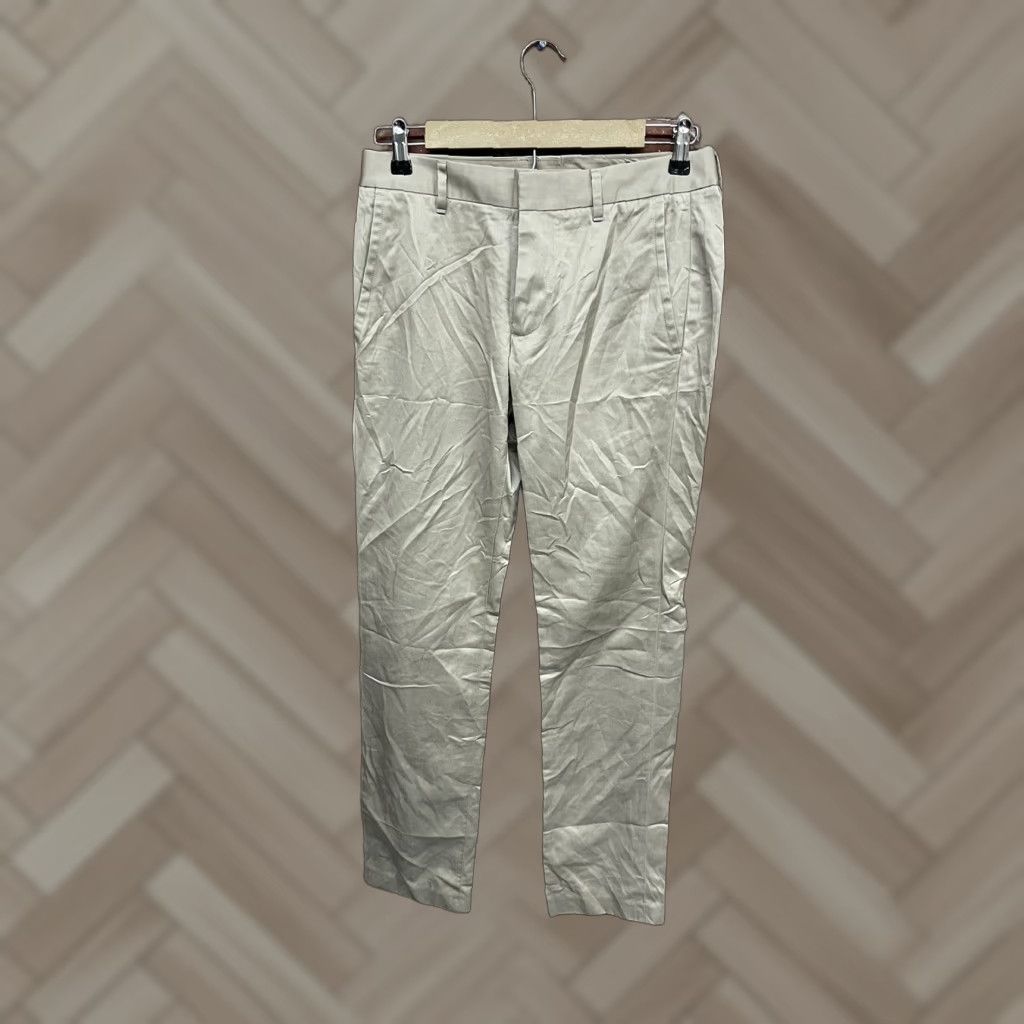 Bonobos Bonobos Pants Mens 28 Tan Chino Khakis Slim Fit Office Career Size US 28 / EU 44 - 1 Thumbnail
