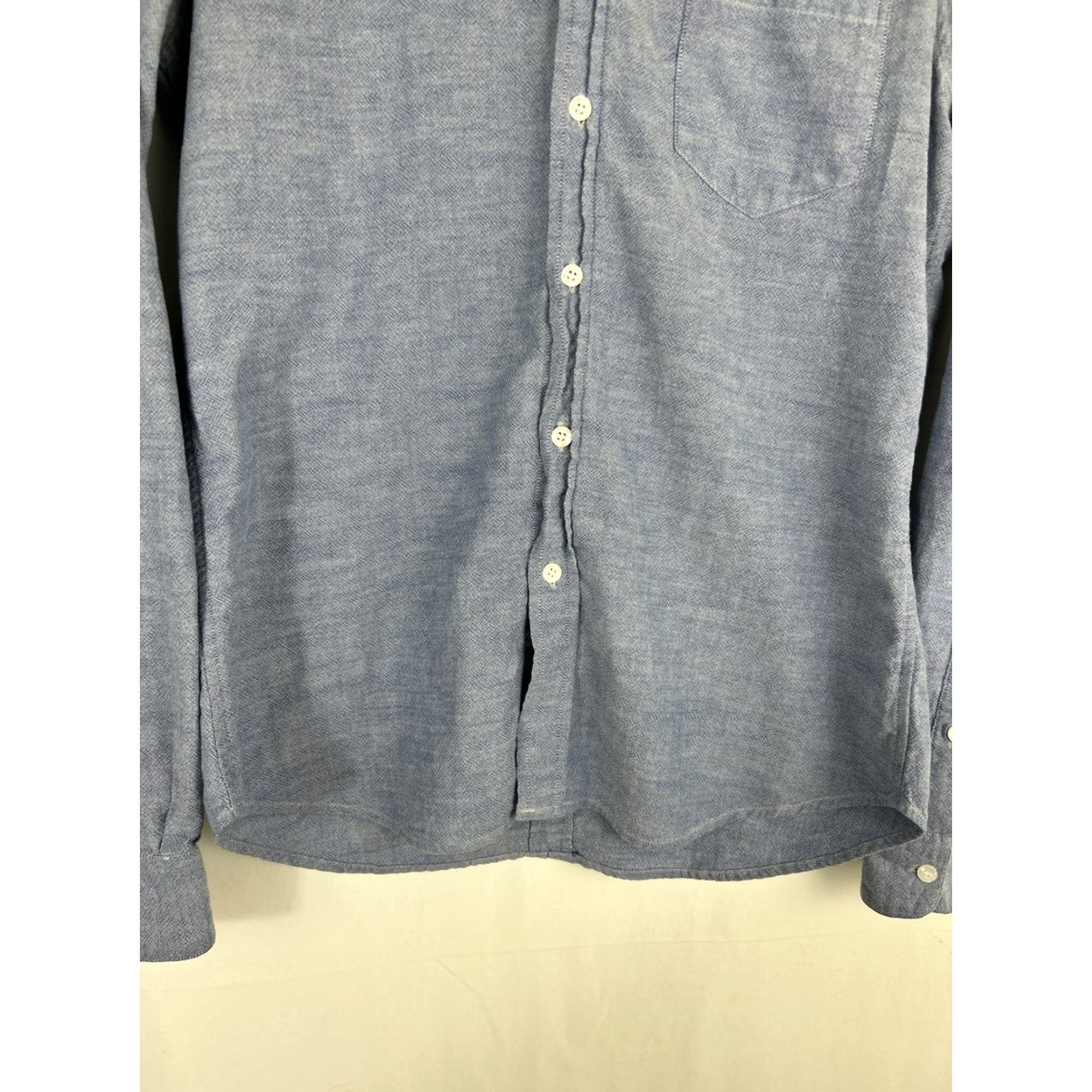Vintage Joes Jeans "The Shirt" Cotton Utility Button-Front Shirt Unisex Blue Medium Relaxed Size M Mens Shirt Size US M / EU 48-50 / 2 - 6 Thumbnail