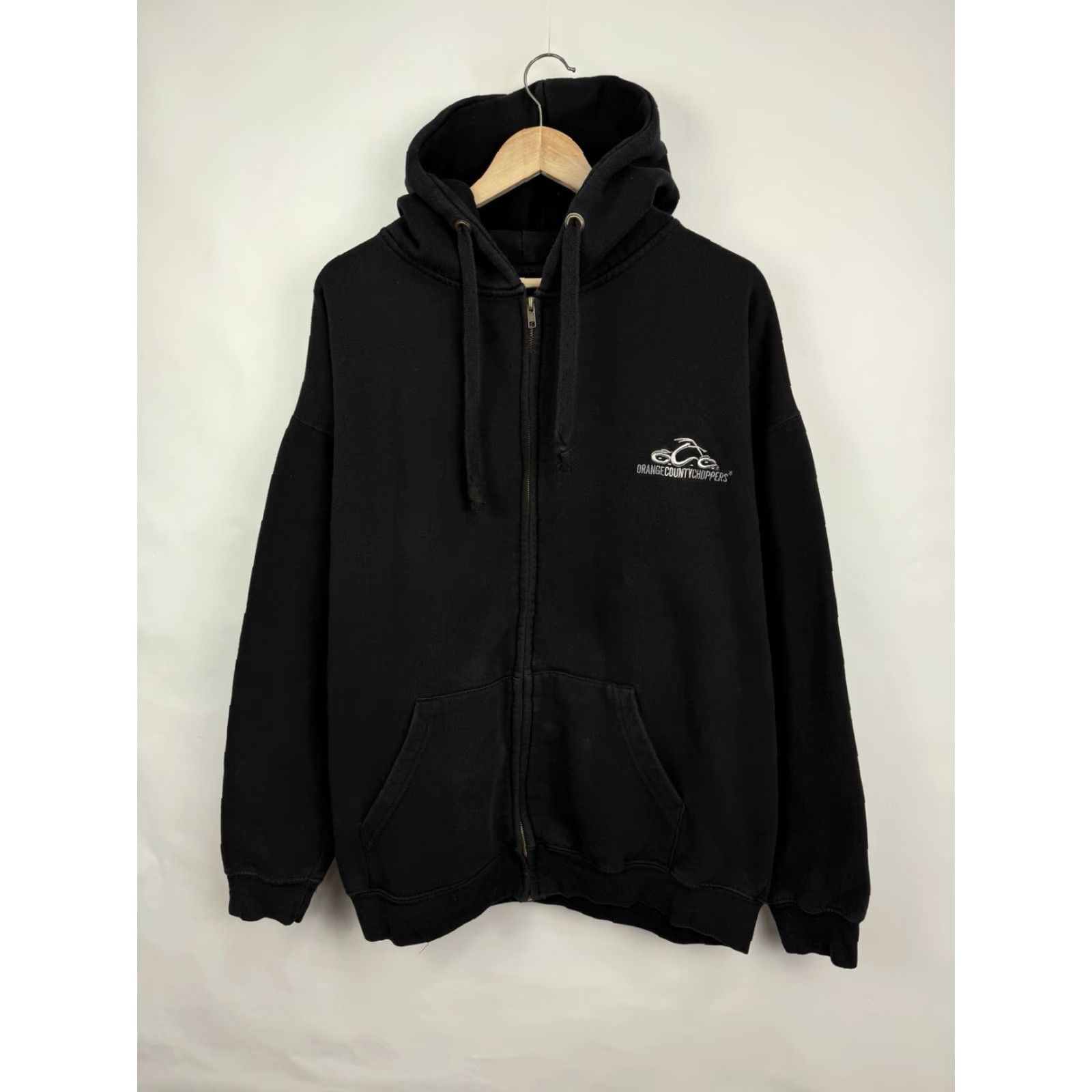 Vintage VINTAGE Orange County Choppers Zip Hoodie Orange XXL Men 2XL Black 1999 Y2K Full Zip Hoodie Size US XXL / EU 58 / 5 - 6 Thumbnail