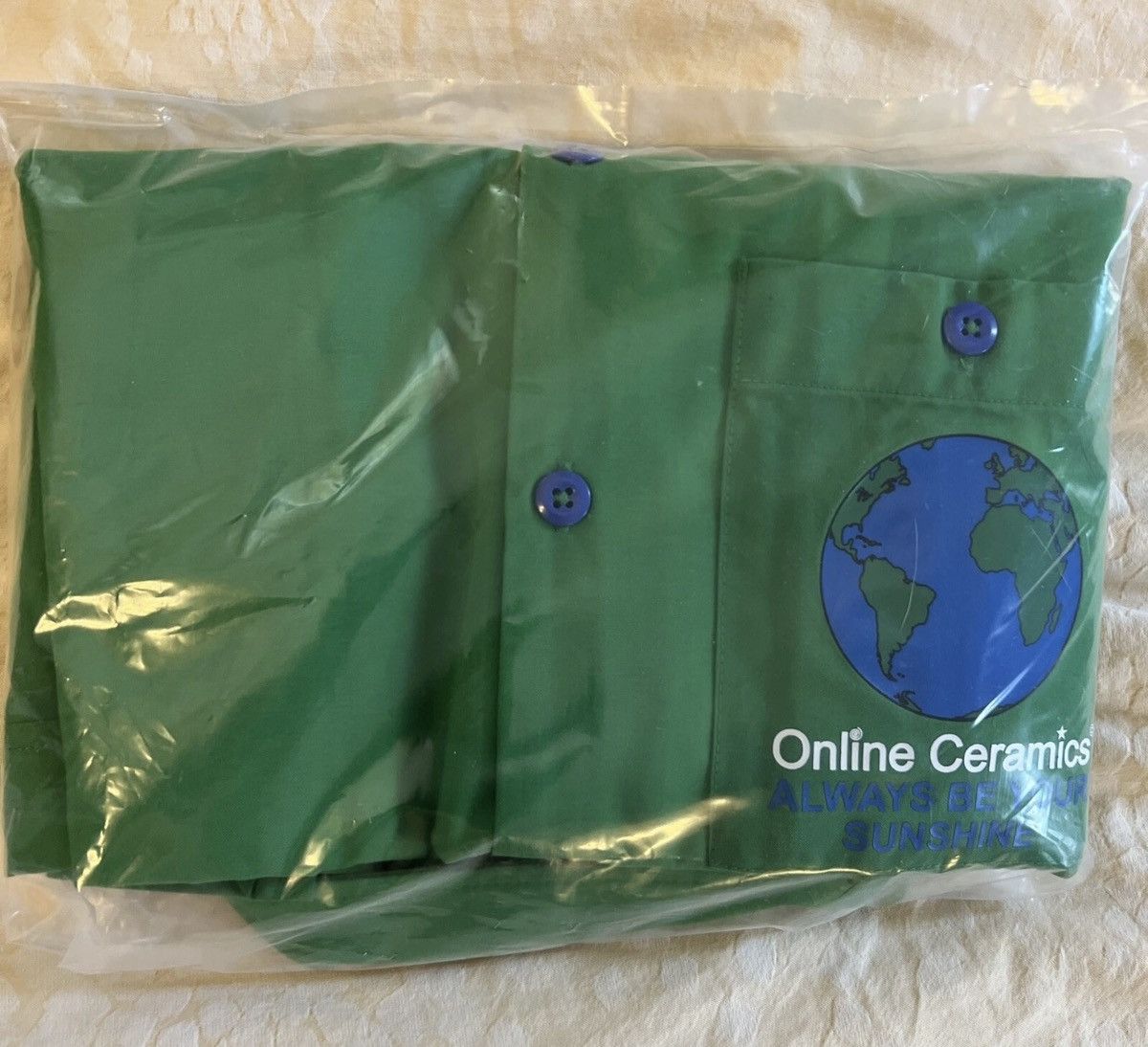 Online Ceramics × The North Face Online Ceramics TNF x OC SS Button Front Shirt Green size XL Size US XL / EU 56 / 4 - 6 Thumbnail