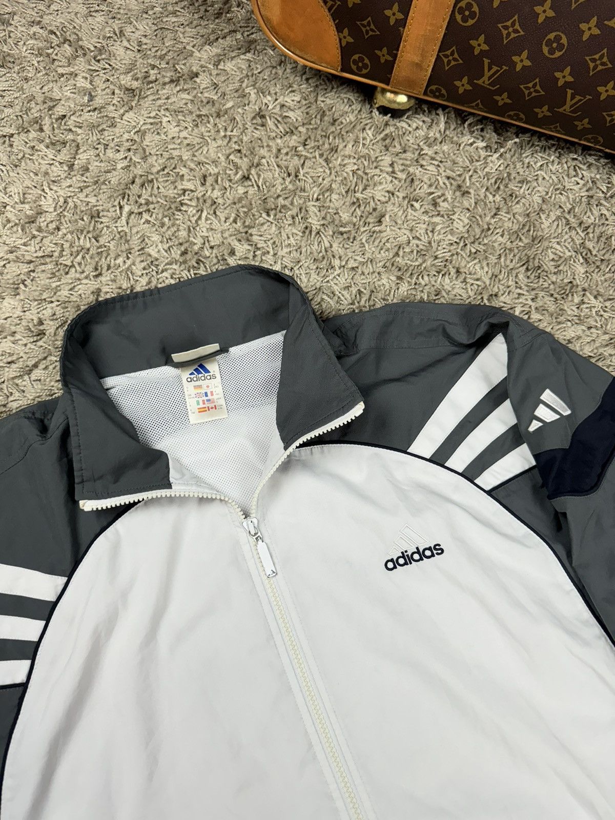 Adidas Vintage jacket Adidas 90s original sportswear item Size US XL / EU 56 / 4 - 2 Thumbnail