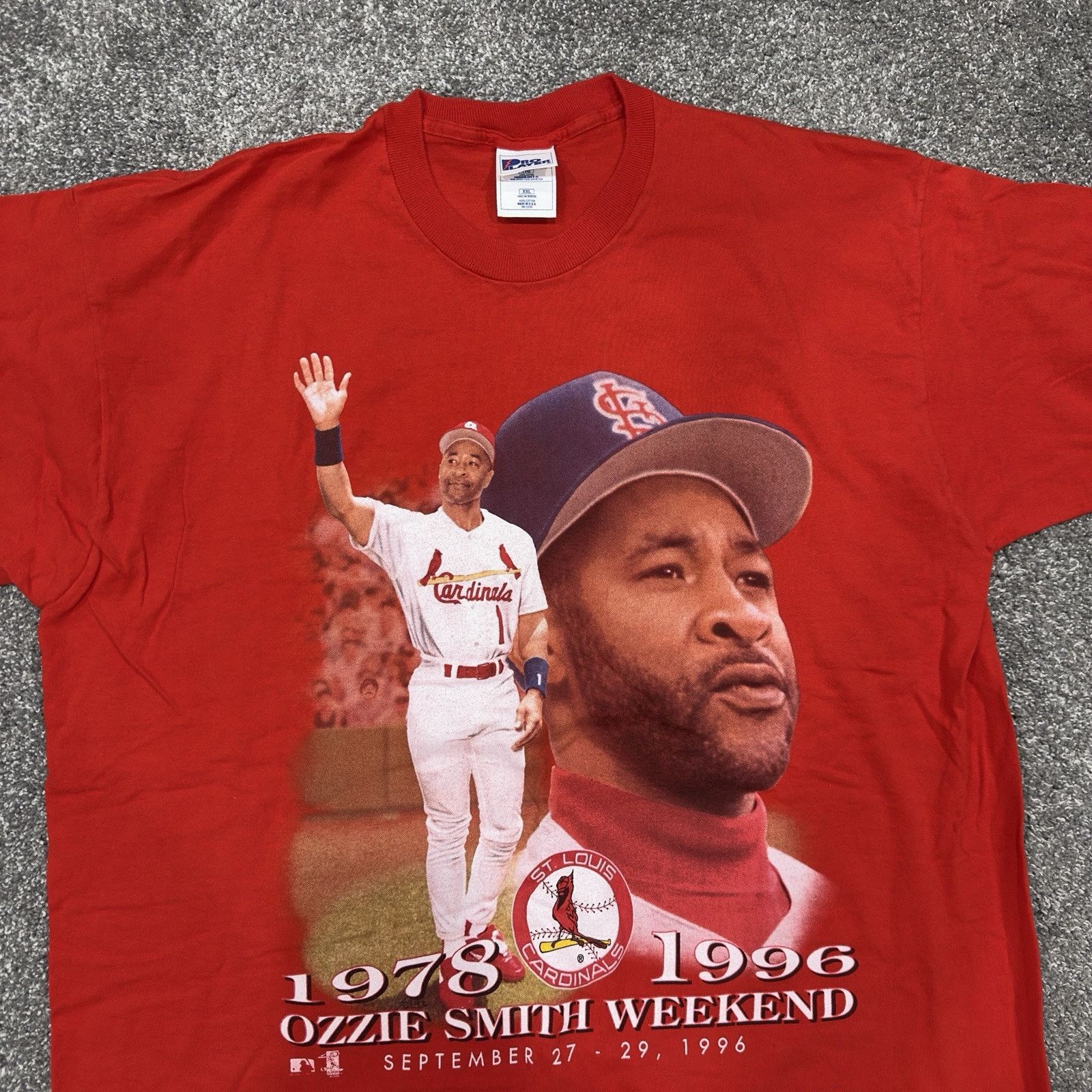 Pro Player OZZIE SMITH Pro Player 2XL Shirt St Louis Cardinals Baseball Size US XXL / EU 58 / 5 - 3 Thumbnail
