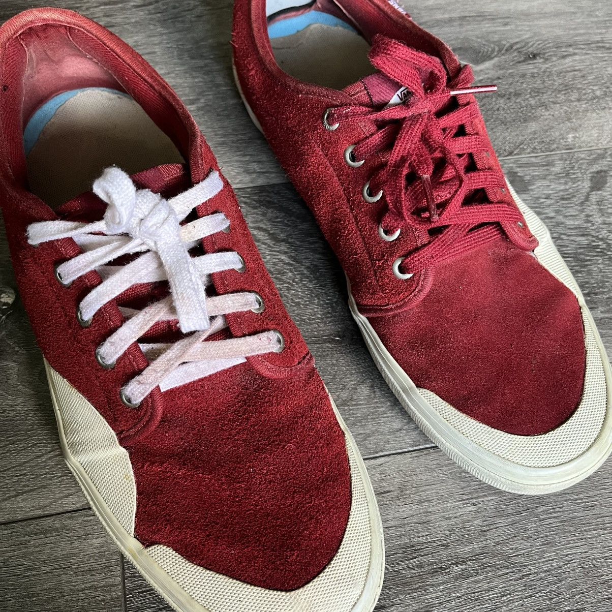 Vans Vans Chukka Low Pro Rubber Red Dahlia White Shoes Size 12 Size US 12 / EU 45 - 8 Thumbnail