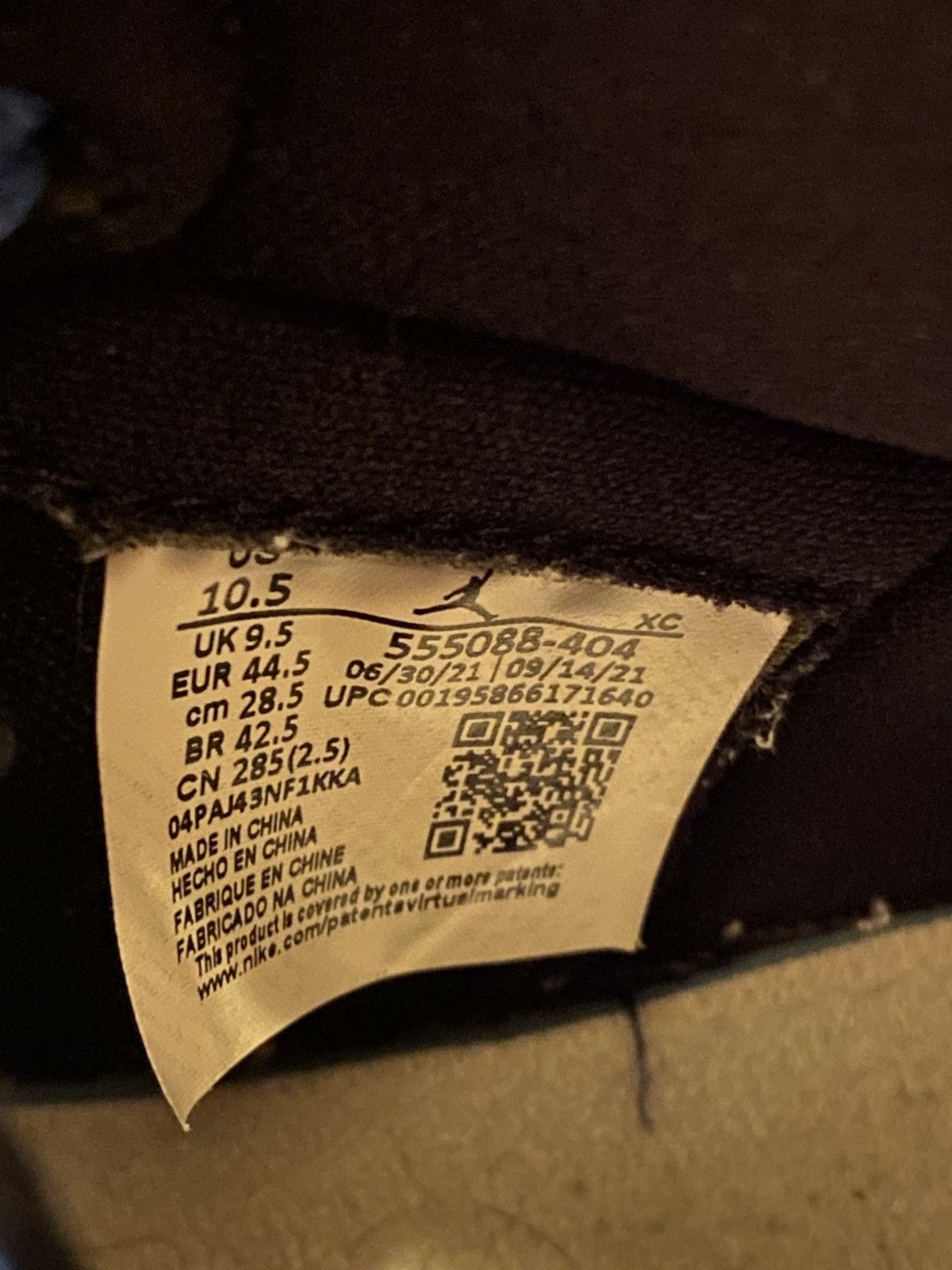 Jordan Brand × Nike Dark Marina Jordan 1 high Size US 10.5 / EU 43-44 - 5 Thumbnail