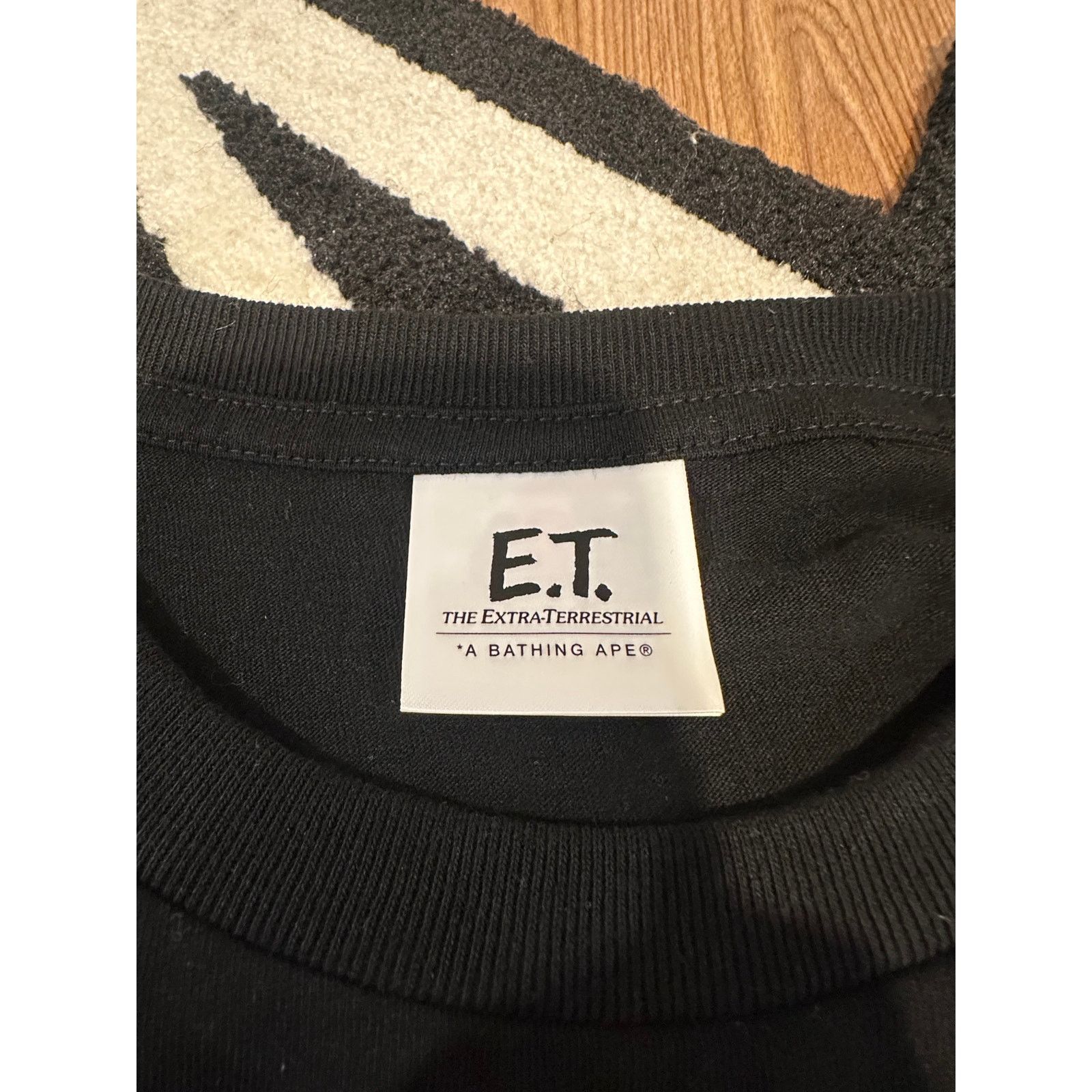 Bape BAPE x E.T. Baby Milo Long-Sleeve Tee – Black XL Size US XL / EU 56 / 4 - 5 Thumbnail
