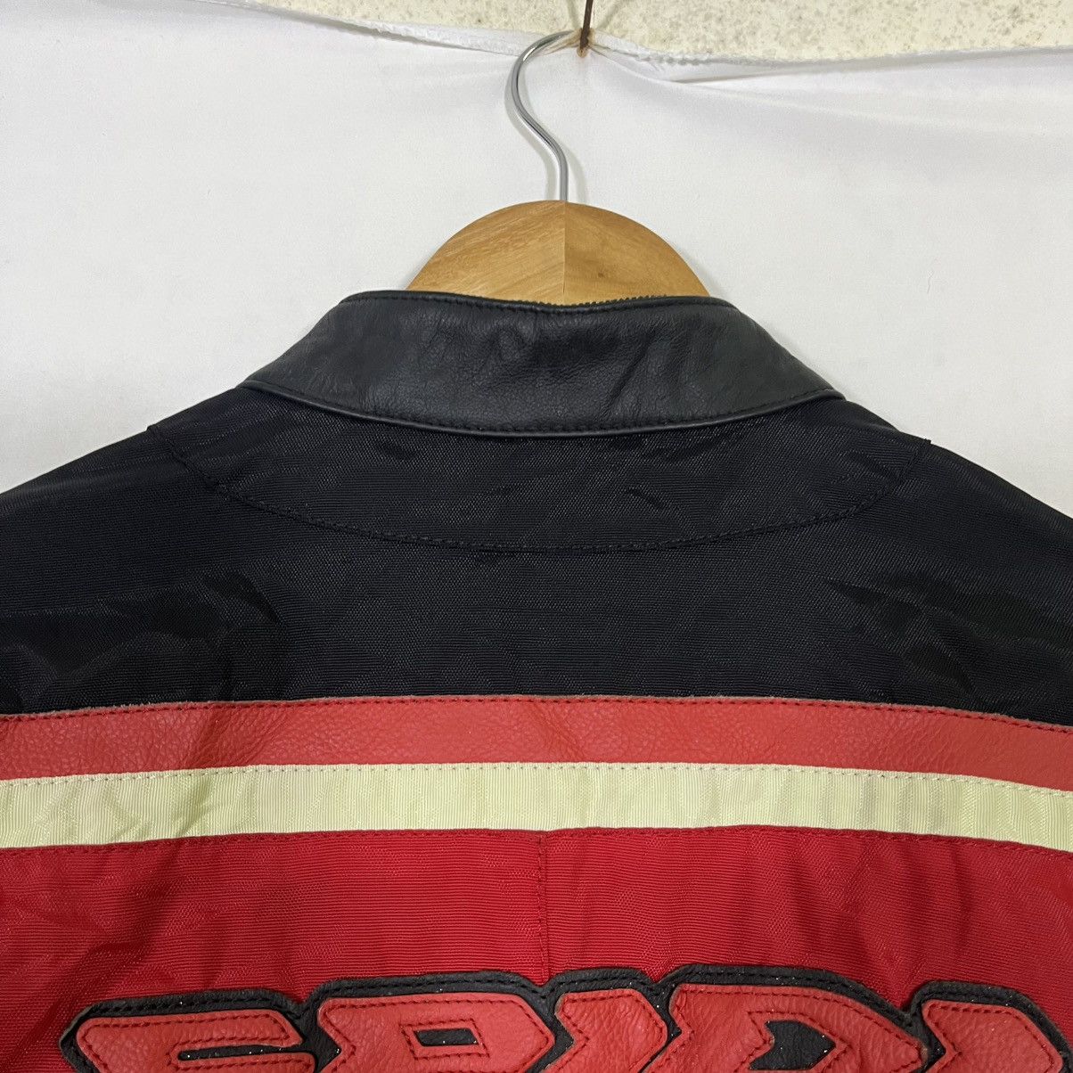 Vintage VINTAGE SPIDI LEATHER 77 HARDSHELL PAD PATCHES RACING JACKET Size US M / EU 48-50 / 2 - 13 Thumbnail