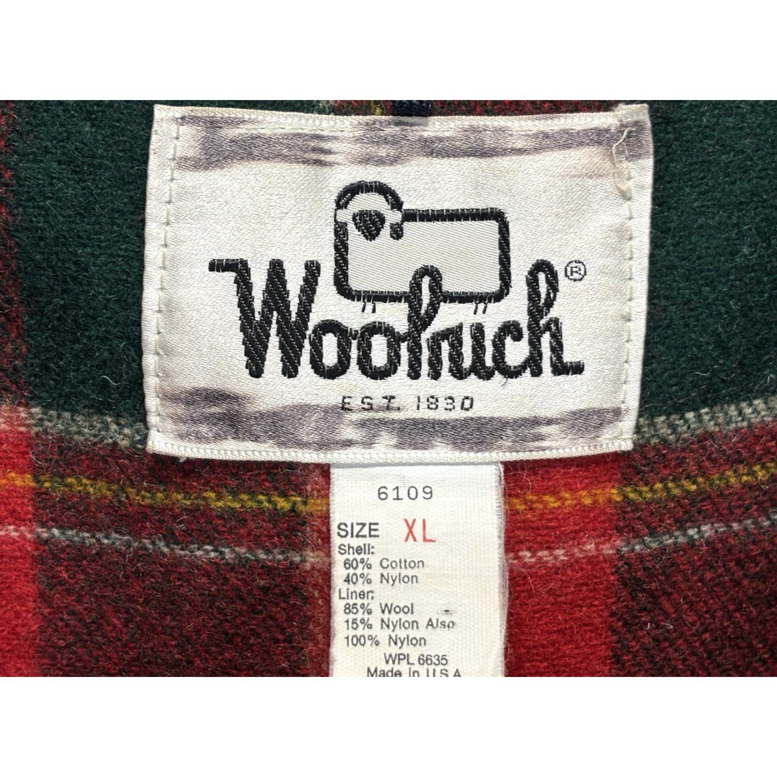 Vintage VINTAGE Woolrich Men's Parka Coat Size XL Mid-Length Cotton Blend Khaki Outdoor 80s 90s Made USA Size US XL / EU 56 / 4 - 7 Thumbnail