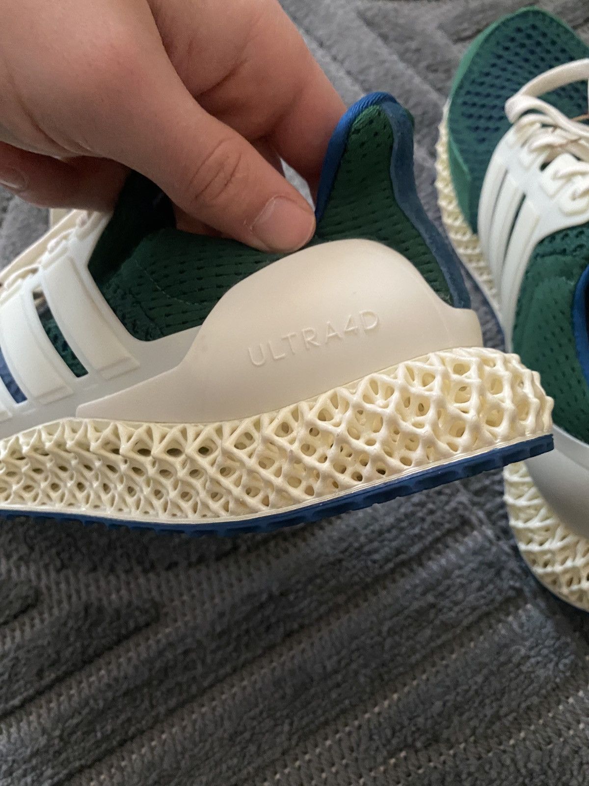 Adidas × Packer Shoes Adidas Ultra 4D 2.0 Consortium x Packer Shoes Green 2021 Size US 9 / EU 42 - 3 Thumbnail