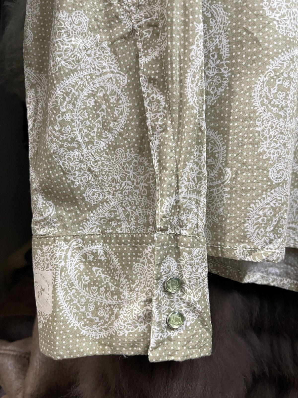 Diesel Diesel Seabreeze Paisley Western Shirt Size US M / EU 48-50 / 2 - 7 Thumbnail