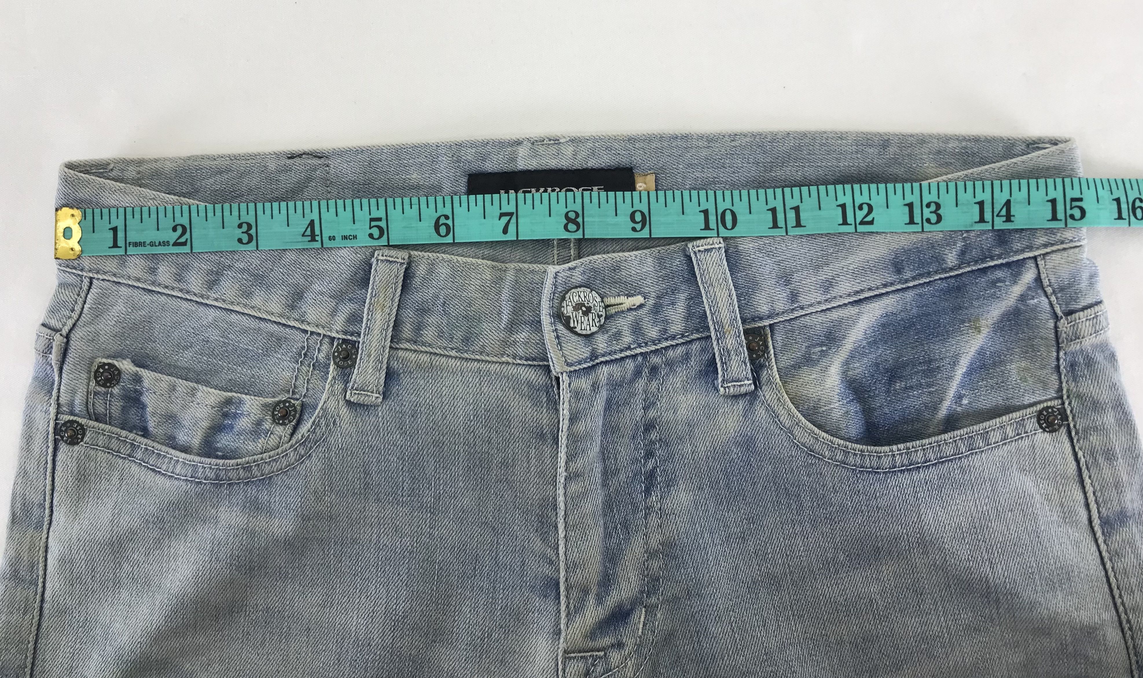 JACKROSE Vintage Jackrose Skinny Light Wash Jeans Size US 29 - 14 Thumbnail