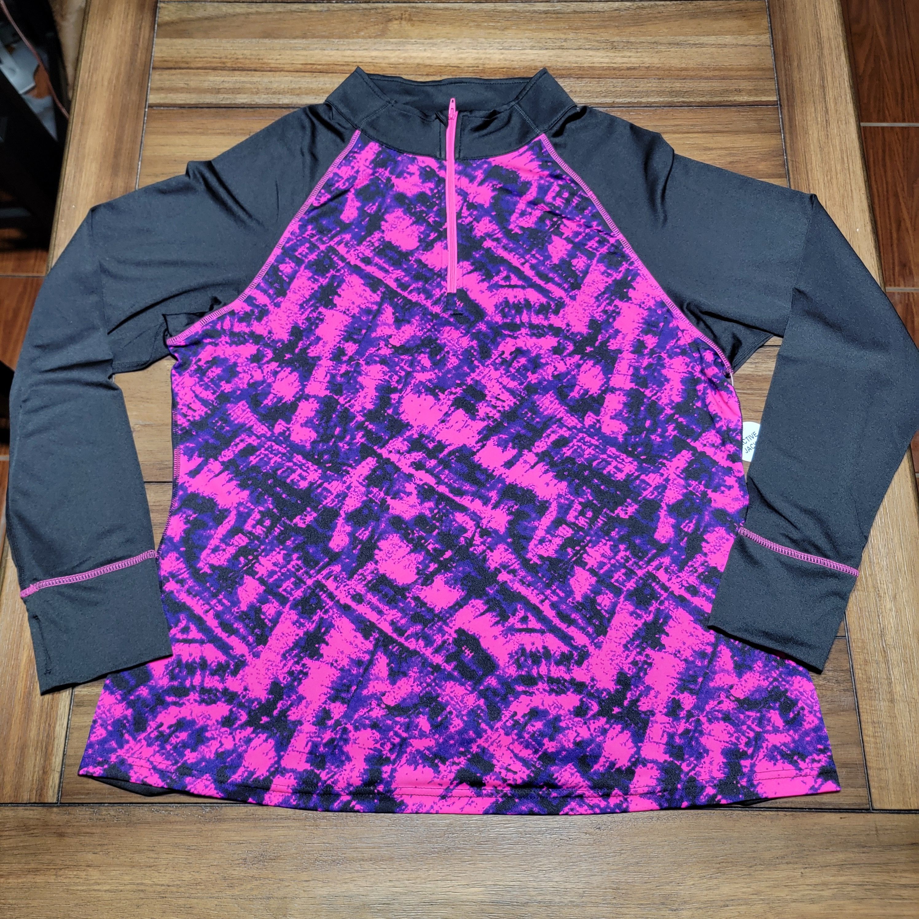 Other Zone Pro LS Full Zip Athletic Pullover Jacket - Size 2X* NWT Size XXL / US 16-18 / IT 52-54 - 1 Thumbnail