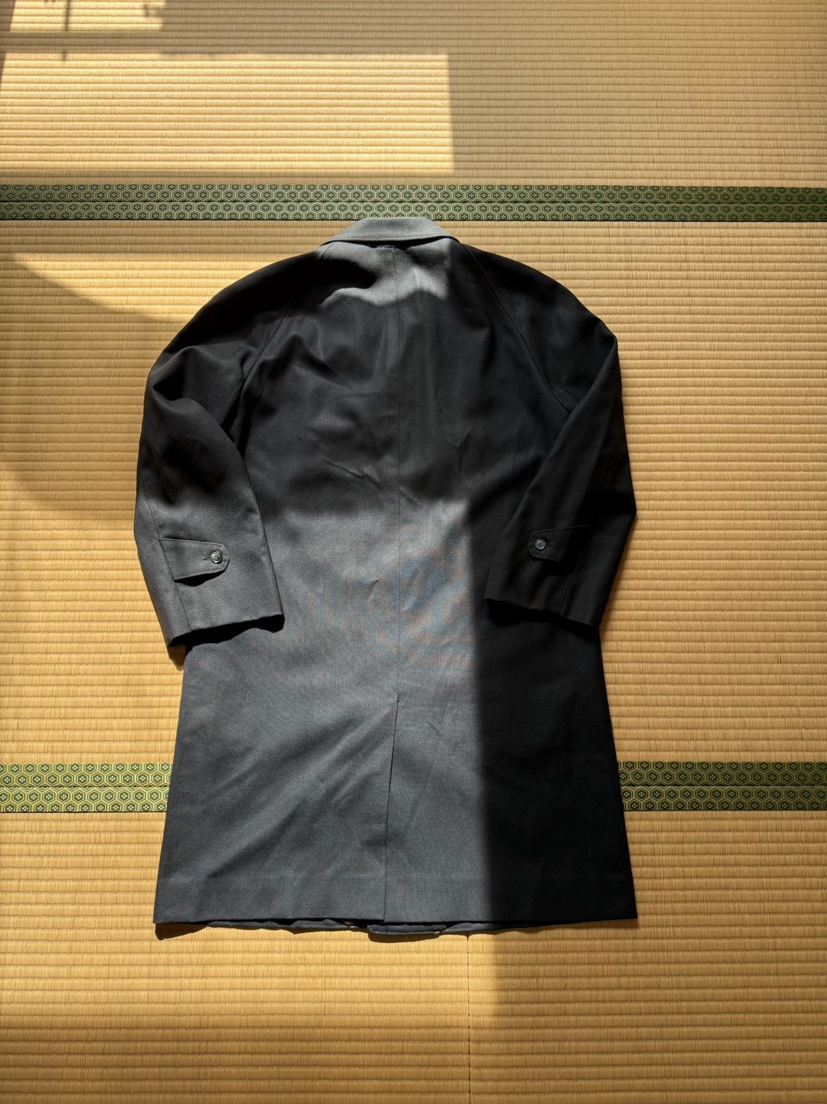 Other Spring&Autumn Vintage 1960s Japanese Serge Raglan Overcoat Size US L / EU 52-54 / 3 - 12 Thumbnail