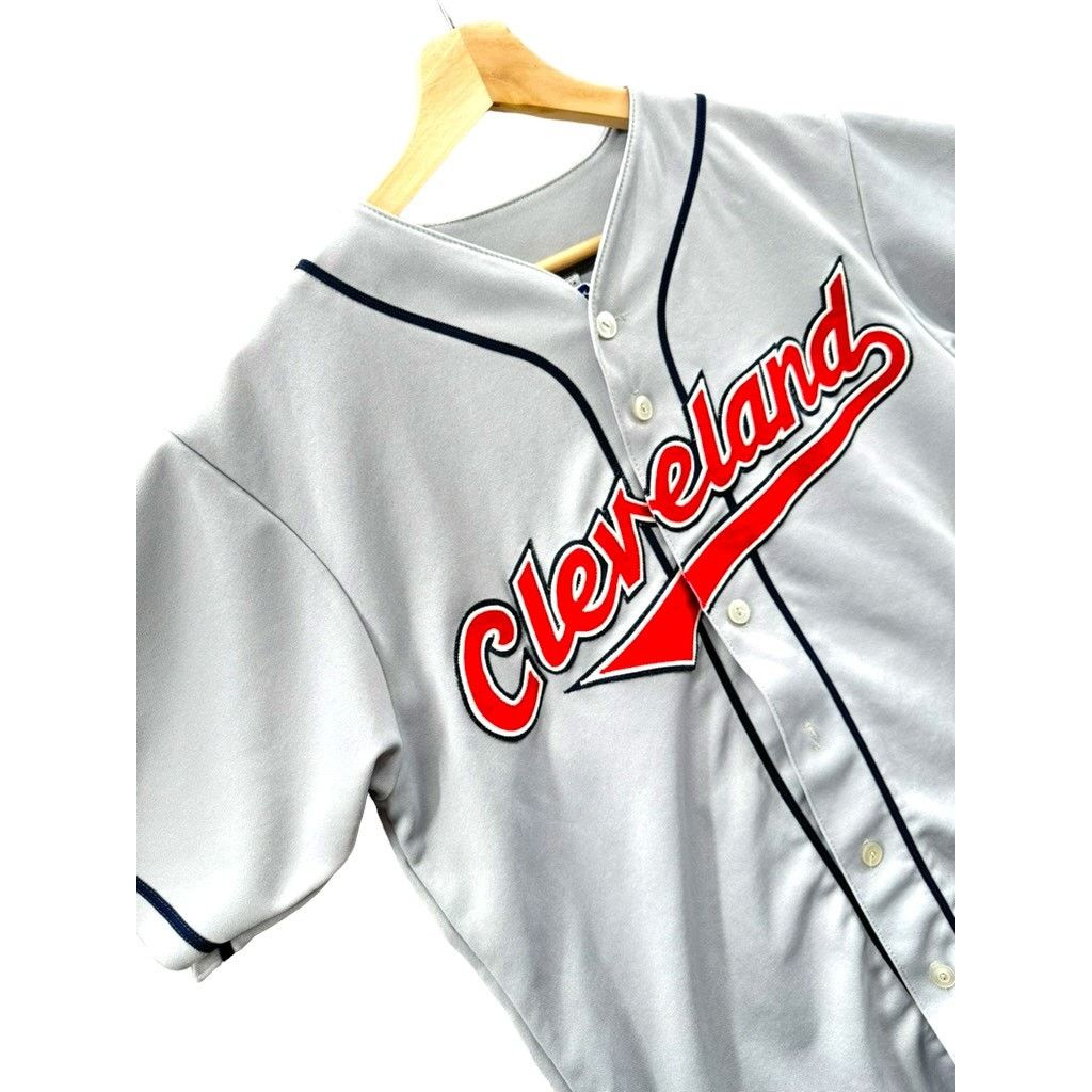 MLB × Majestic × Vintage 2000's Majestic Cleveland Indians C.C. Sabathia Youth Jersey Size US M / EU 48-50 / 2 - 4 Thumbnail