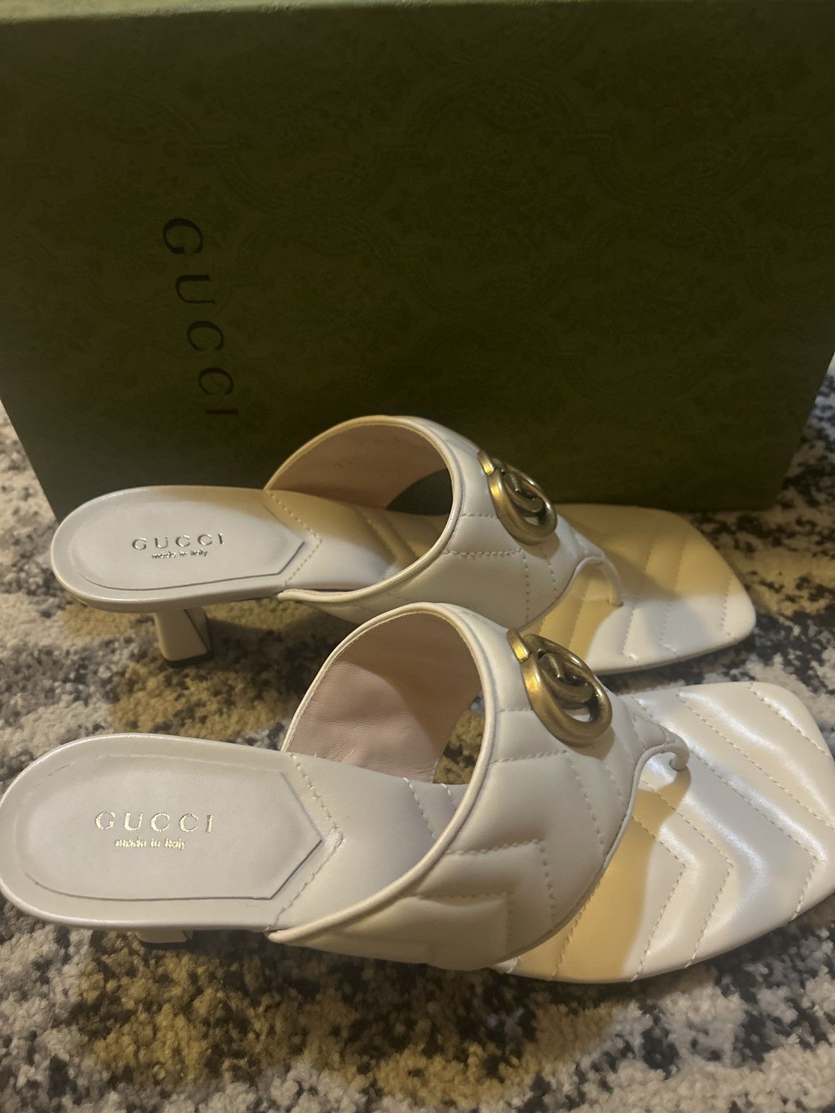 Gucci Gucci Double G Thong Sandal Mules size 39.5 Size US 9.5 / IT 39.5 - 5 Thumbnail