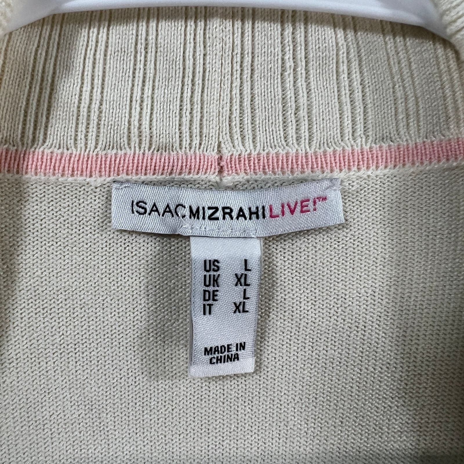 Isaac Mizrahi Isaac Mizrahi Live! Shawl Collar Sweater Cardigan Size L / US 10 / IT 46 - 3 Thumbnail