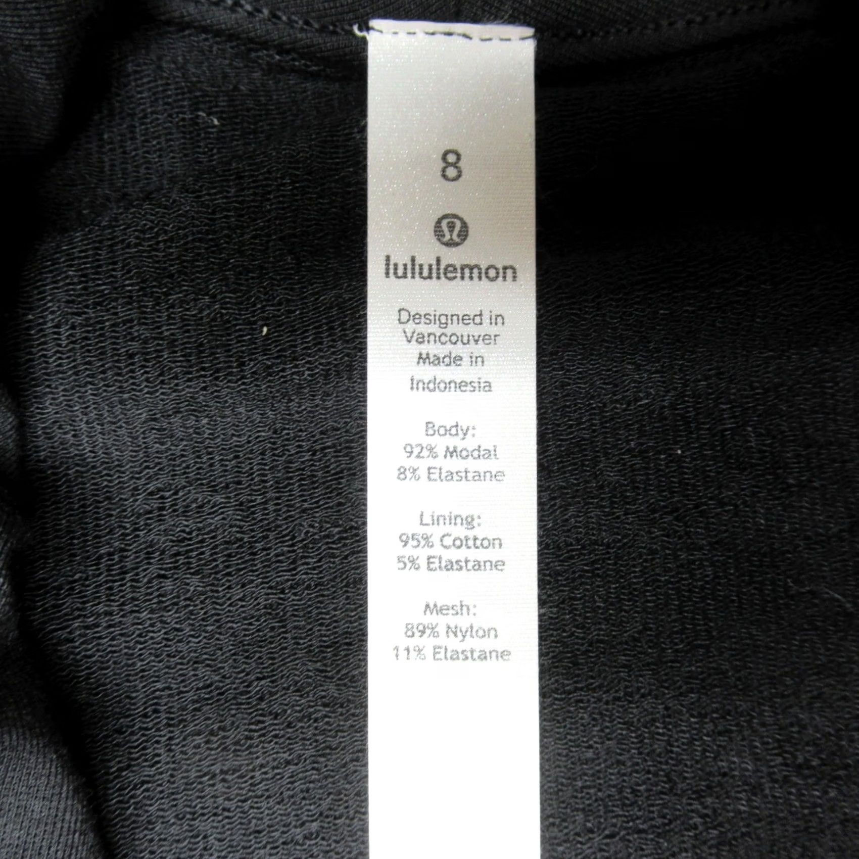 Lululemon Lululemon Black Jacket Size 8 Womens Wrap Layering Size M / US 6-8 / IT 42-44 - 2 Thumbnail