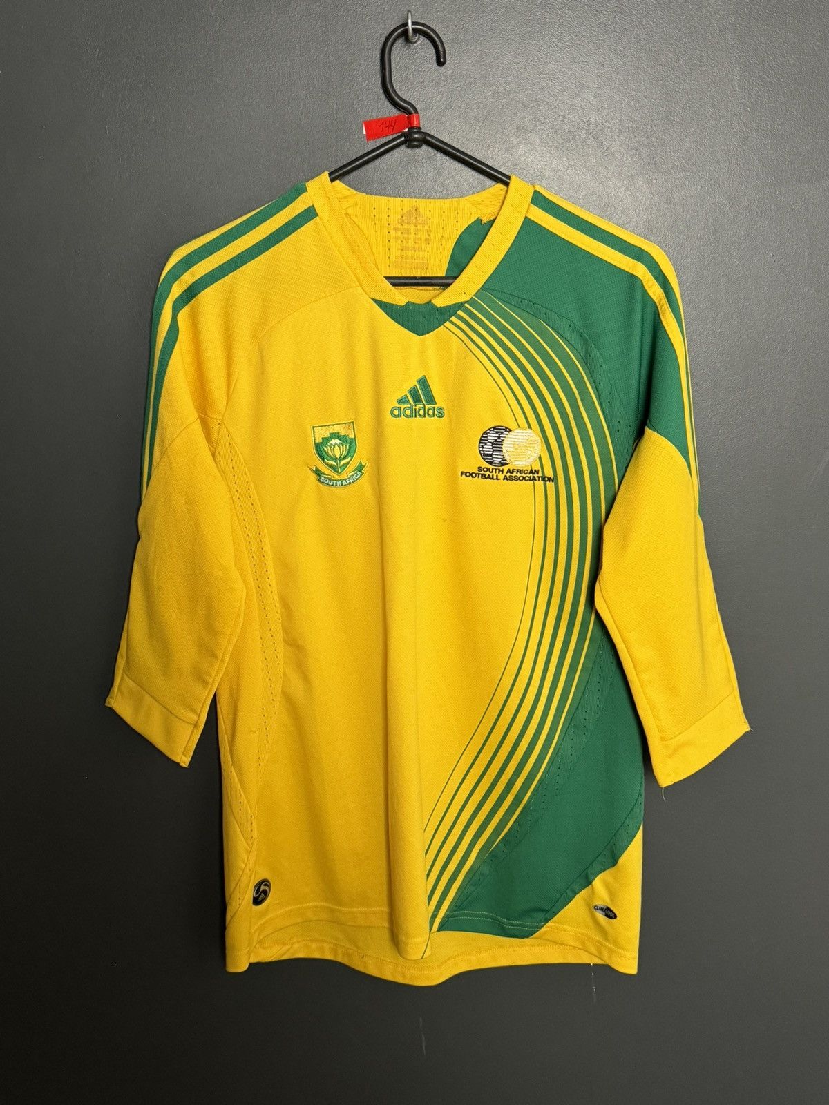 Adidas South Africa National Team 07/09 Home Football Jersey Shirt Size US M / EU 48-50 / 2 - 1 Thumbnail