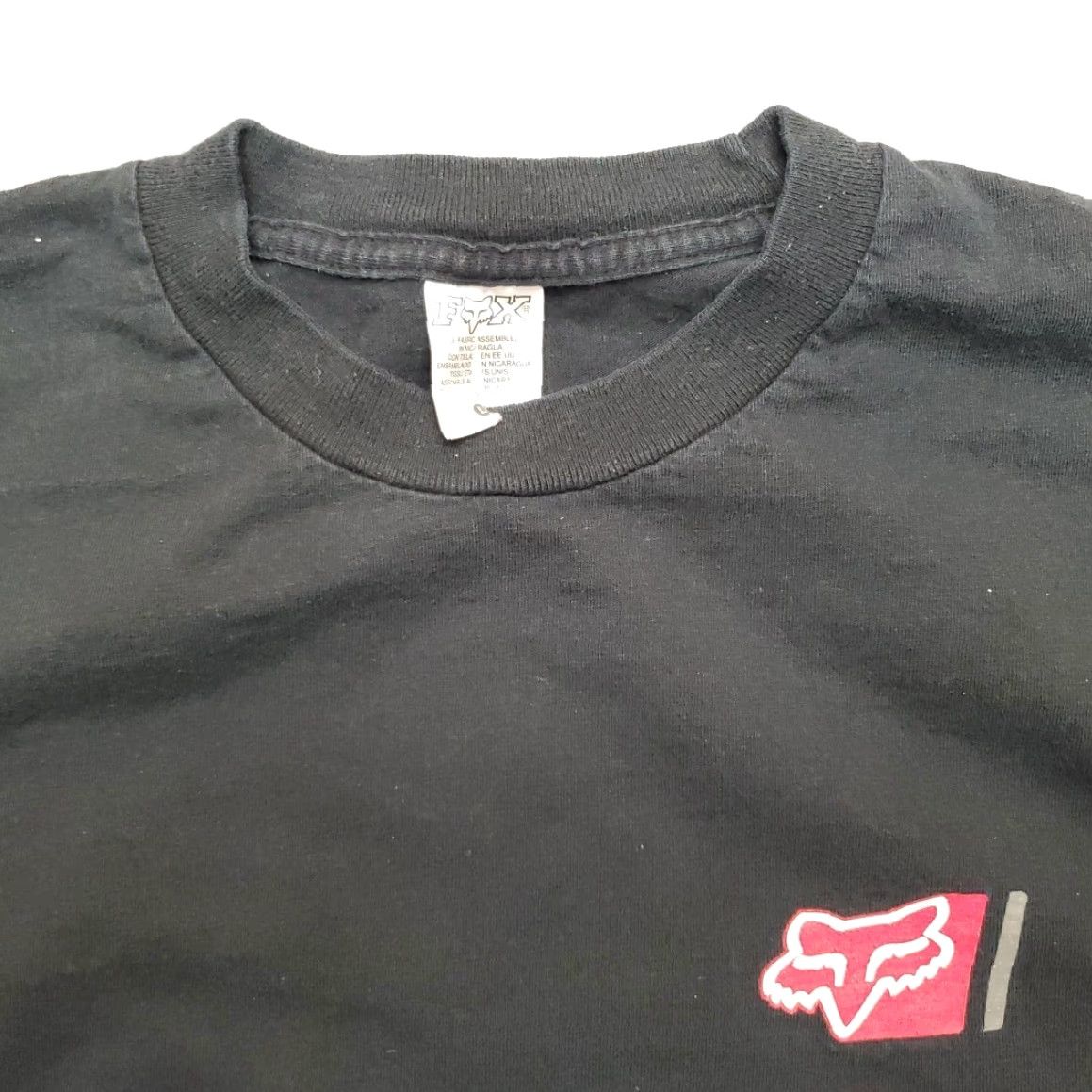 Vintage VINTAGE Fox Racing Shirt Mens L Black Red Moto BMX Dirt Bike Y2K TEE Size US L / EU 52-54 / 3 - 3 Thumbnail