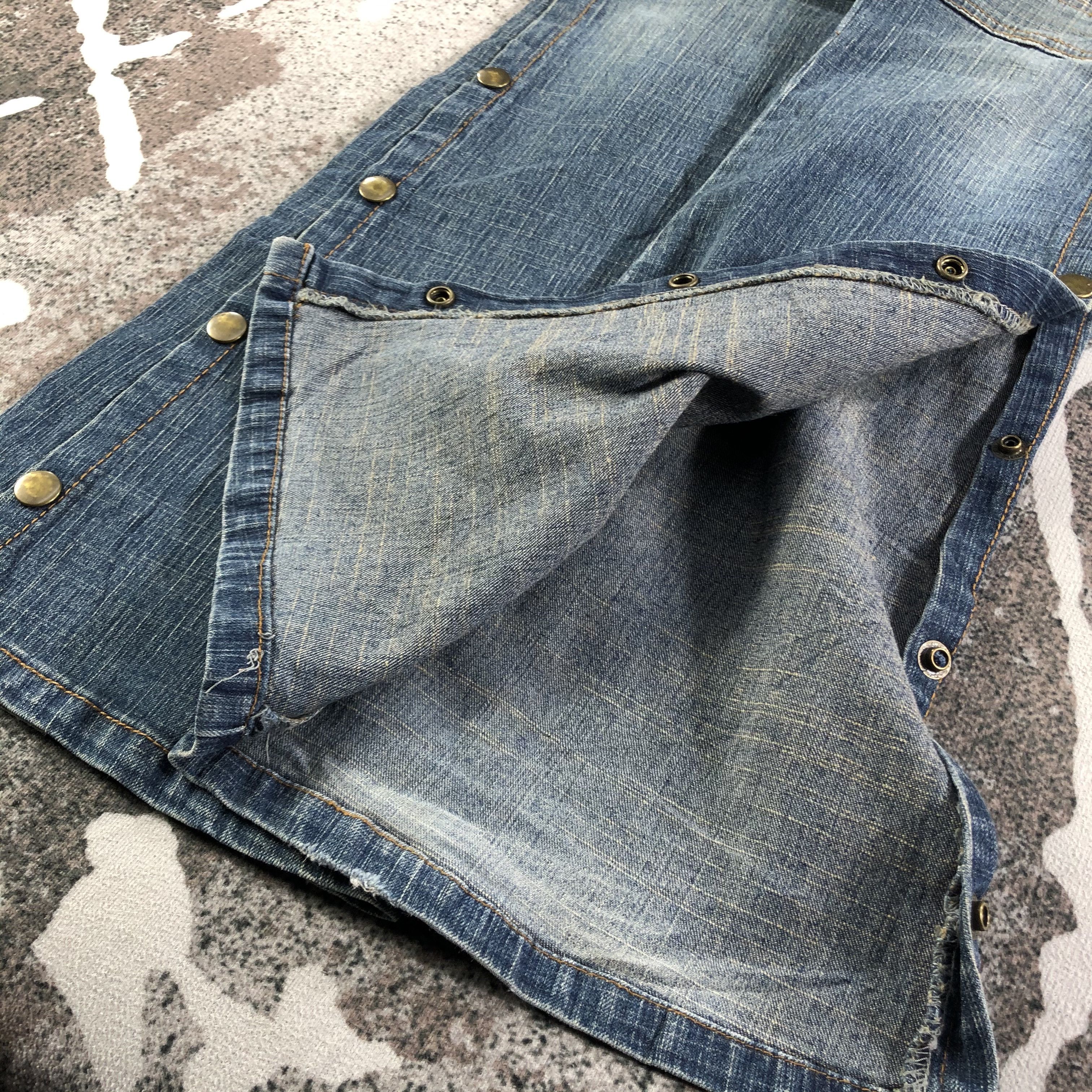 Japanese Brand Vintage Japanese Brand Cargo Denim Flared Jeans KJ2023 Size 25" / US 0 / IT 36 - 6 Thumbnail