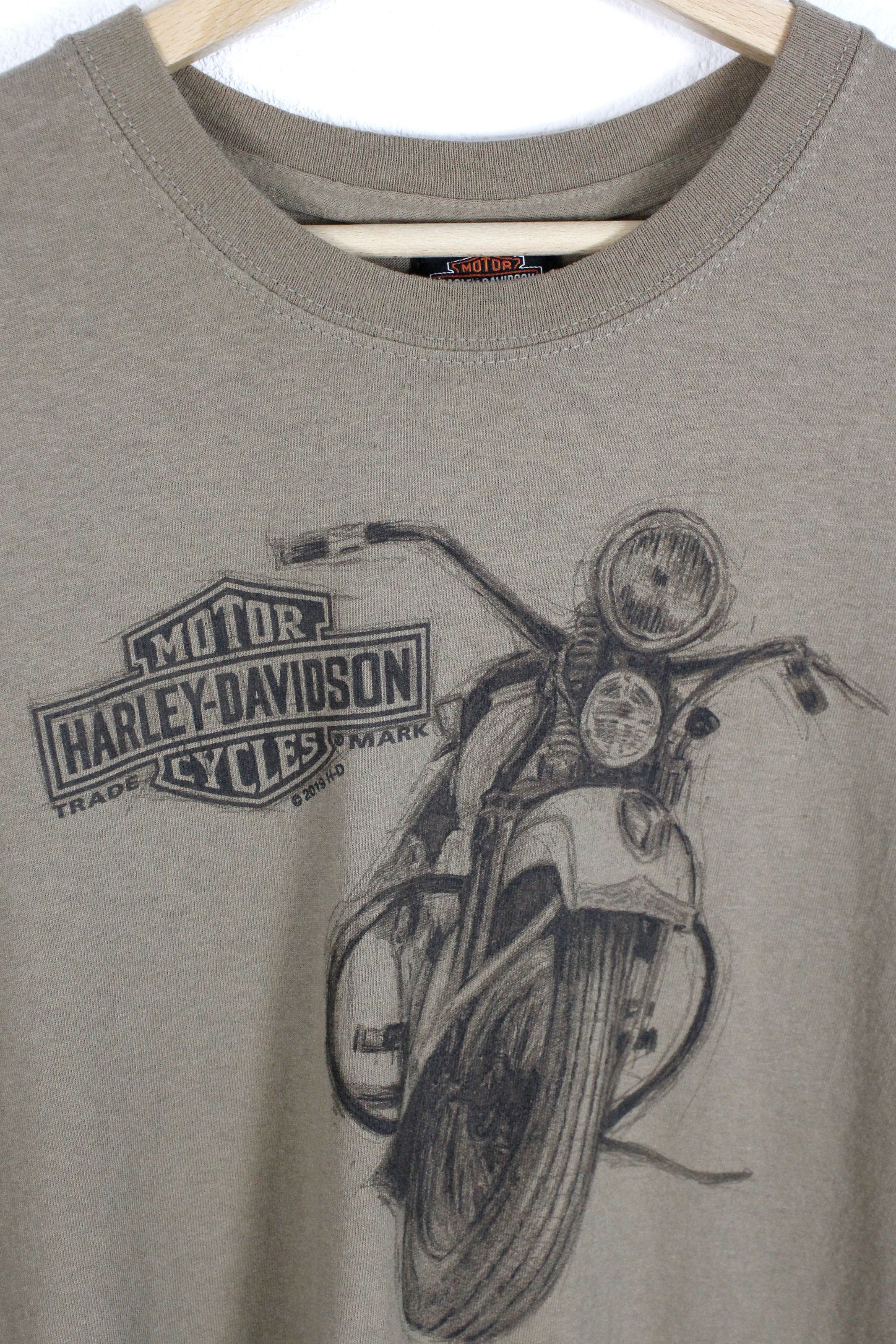 Harley Davidson × Vintage × West Coast Choppers Harley Davidson Stratstone Wolverhampton UK Skull Tee Tshirt Size US XL / EU 56 / 4 - 2 Thumbnail