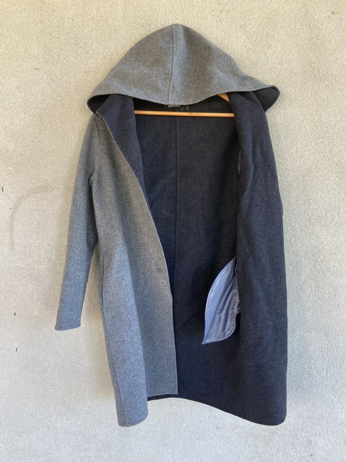 DKNY DKNY Donna Karan wool long jacket Size M / US 6-8 / IT 42-44 - 3 Thumbnail