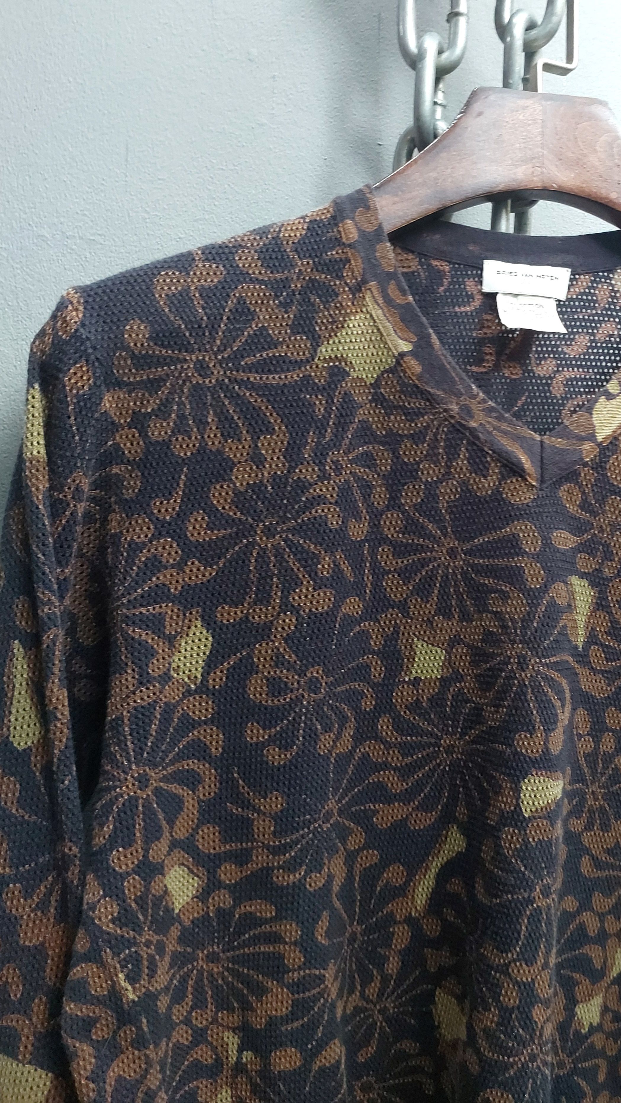 Dries Van Noten Dries Van Noten Floral Batik Cotton Size US M / EU 48-50 / 2 - 3 Thumbnail