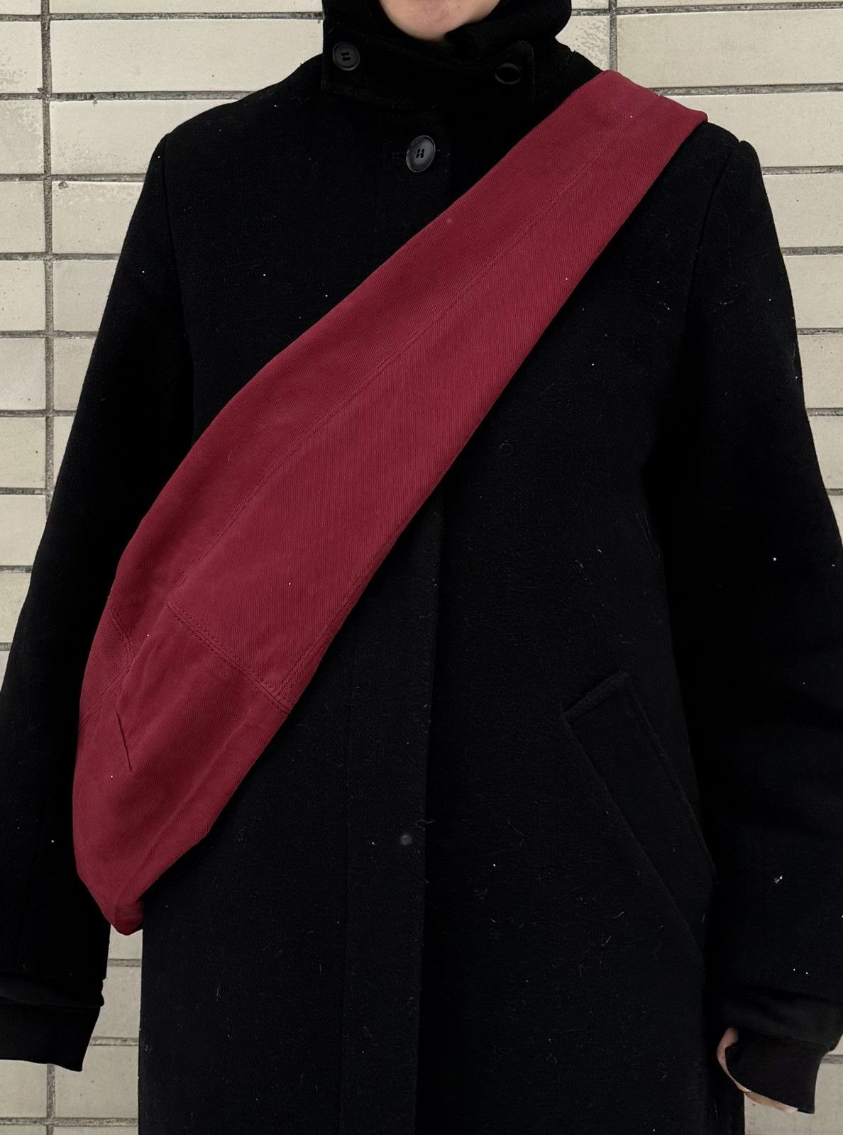 Other Red Y2K Sling Bag - Unisex Minimal, Japan Style Size ONE SIZE - 12 Thumbnail