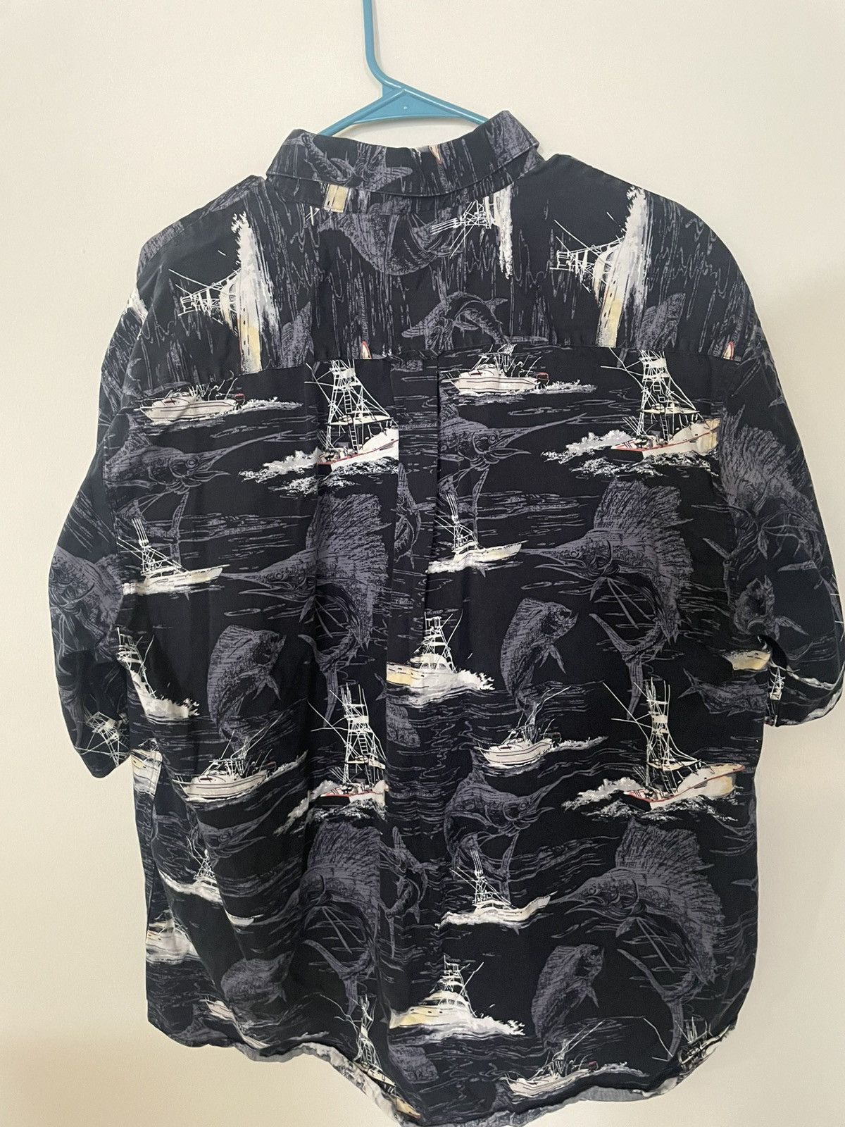 Other Men's Magellan Nautical Print Button-Up Shirt - L Size US L / EU 52-54 / 3 - 3 Thumbnail