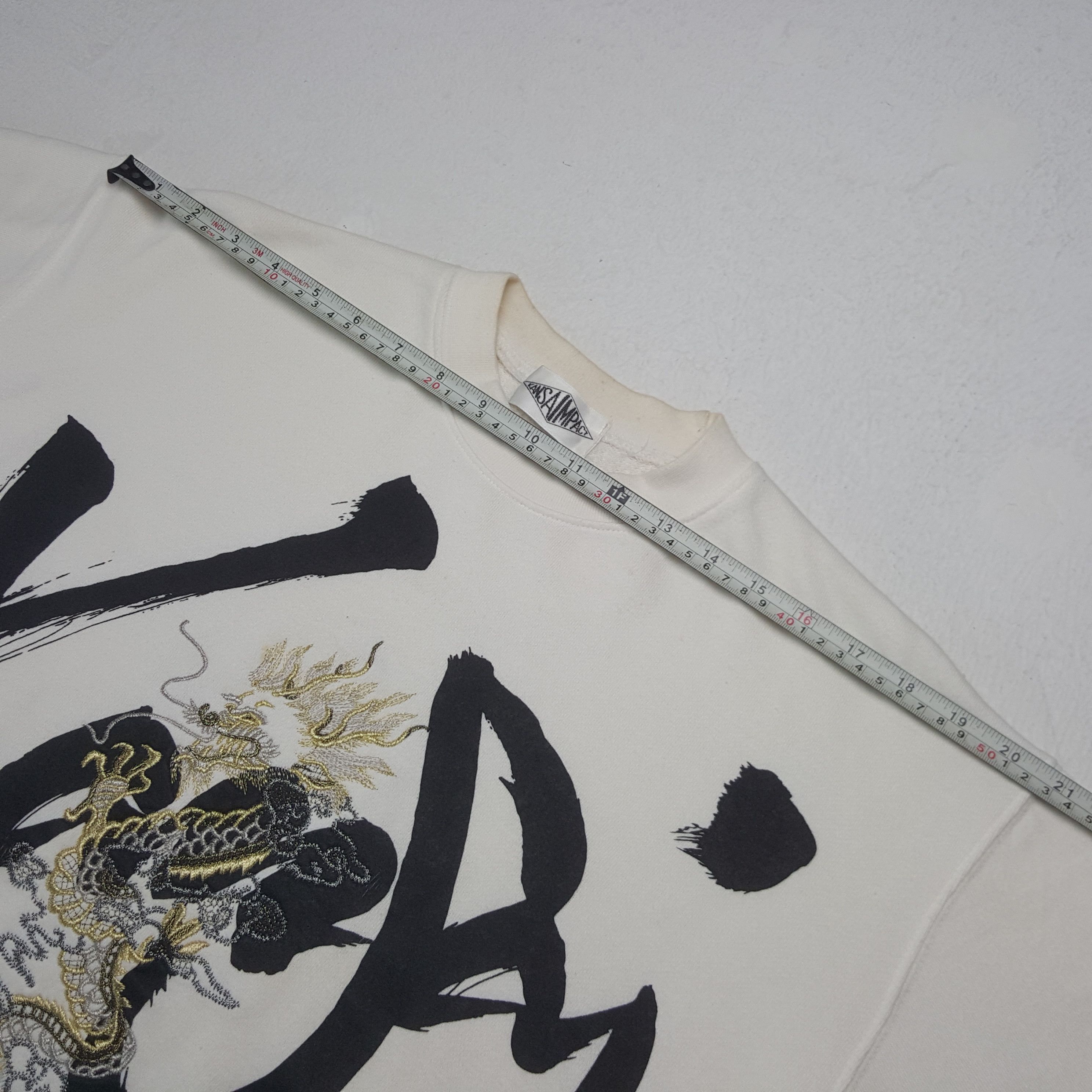 Japanese Brand × Kansai Yamamoto × Vintage Vintage Kansai Impact Japanese Brand Sweatshirt C290N18 Size US M / EU 48-50 / 2 - 5 Thumbnail