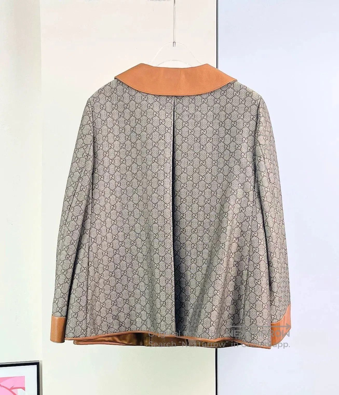 Gucci Gucci Logo Patchwork Doll Collar Coat. Size M / US 6-8 / IT 42-44 - 3 Thumbnail