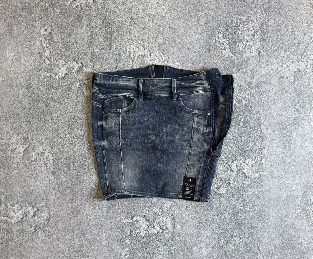 G-Star G star raw 26size Lynn Rw Long Mini skirt denim y2k punk Size 26" / US 2 / IT 38 - 1 Thumbnail